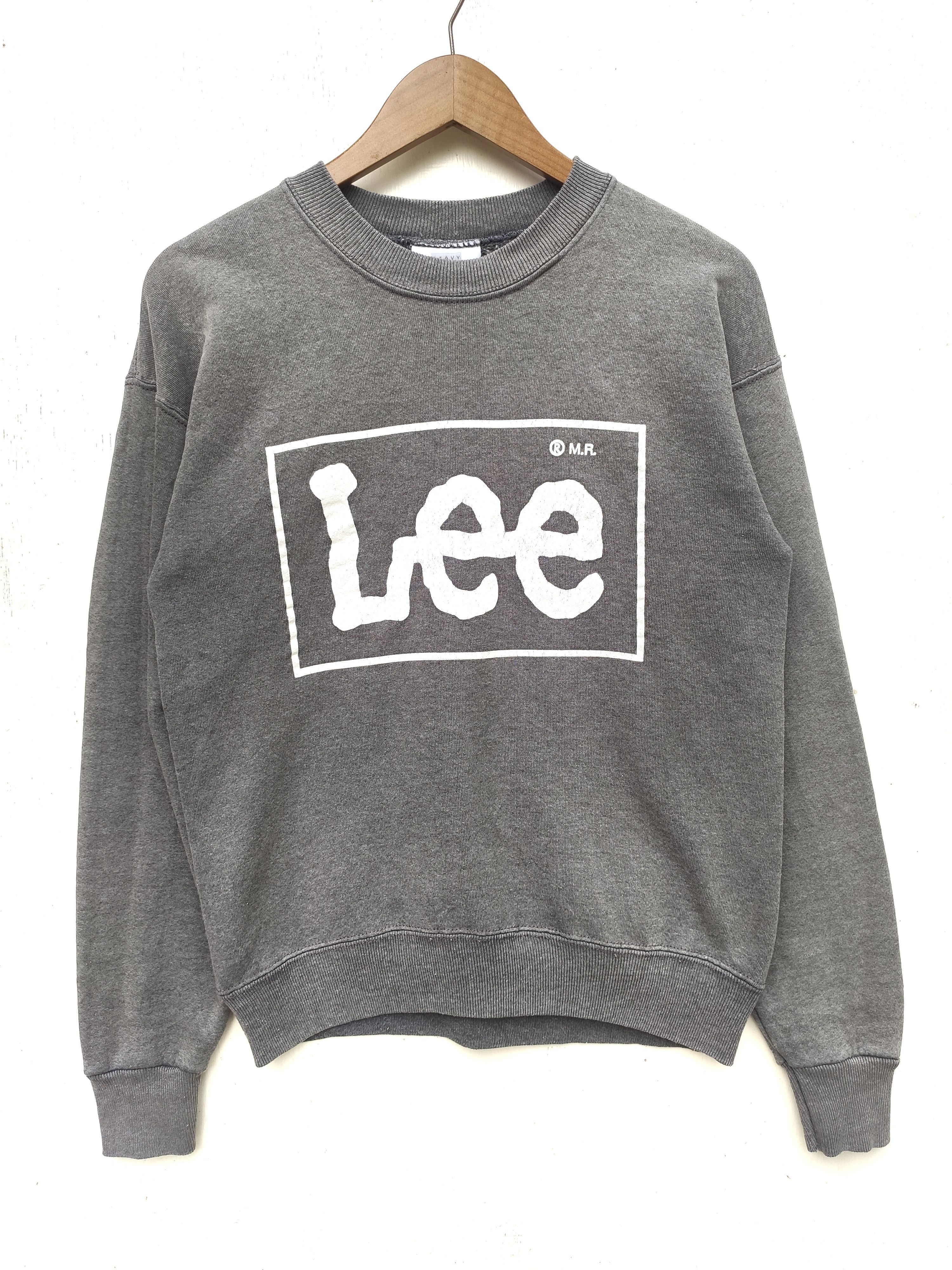 Lee Vintage 90s Vintage Lee sweatshirt big logo Size US M / EU 48-50 / 2 - 1 Thumbnail