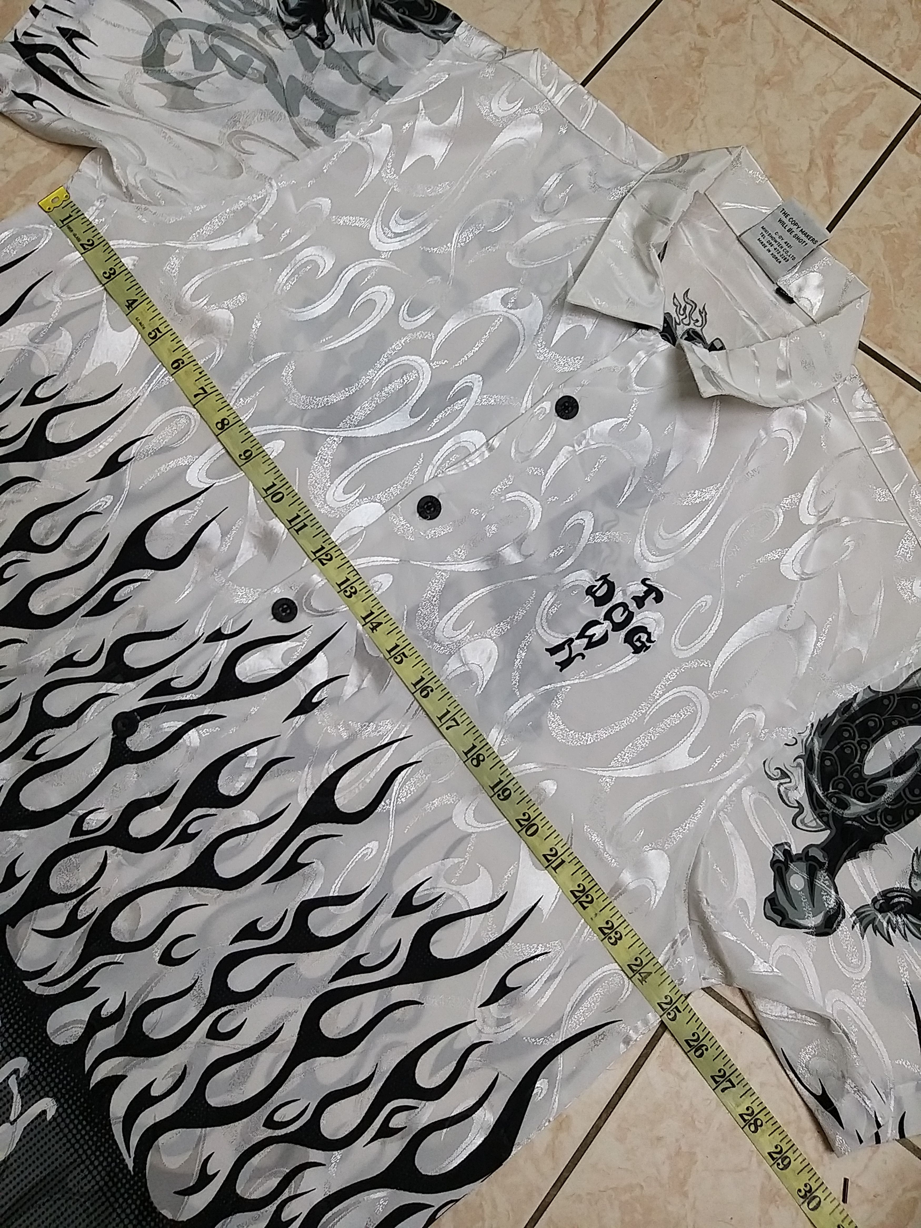 Dogtown DOGTOWN BLACK DRAGON SUKAJAN ELIMENT BUTTON UPS SHIRT Size US XXL / EU 58 / 5 - 9 Thumbnail