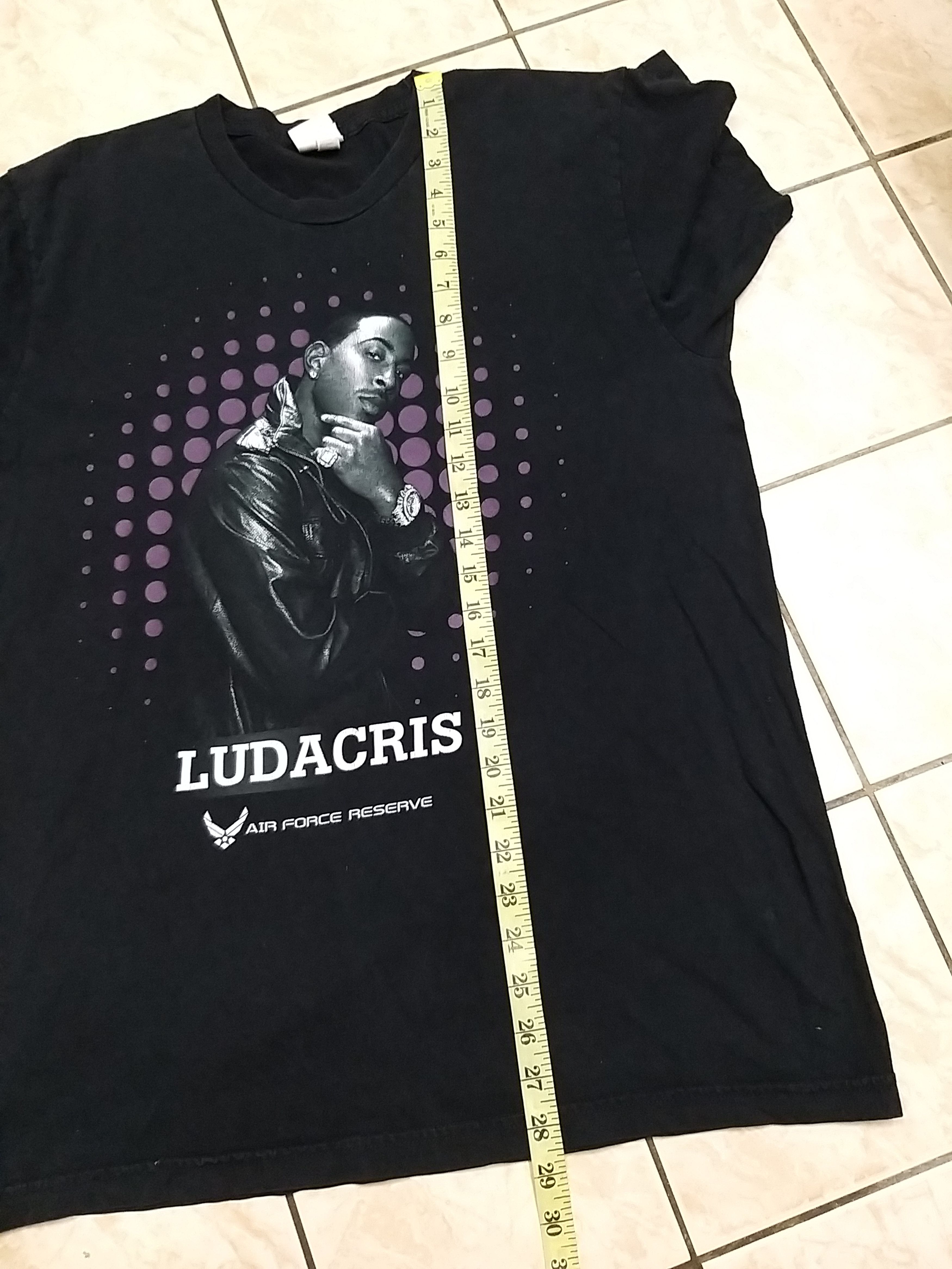 Rap Tees LUDA CRIS "TOUR FOR THE TROOPS" HIP HOP T SHIRT Size US L / EU 52-54 / 3 - 6 Thumbnail
