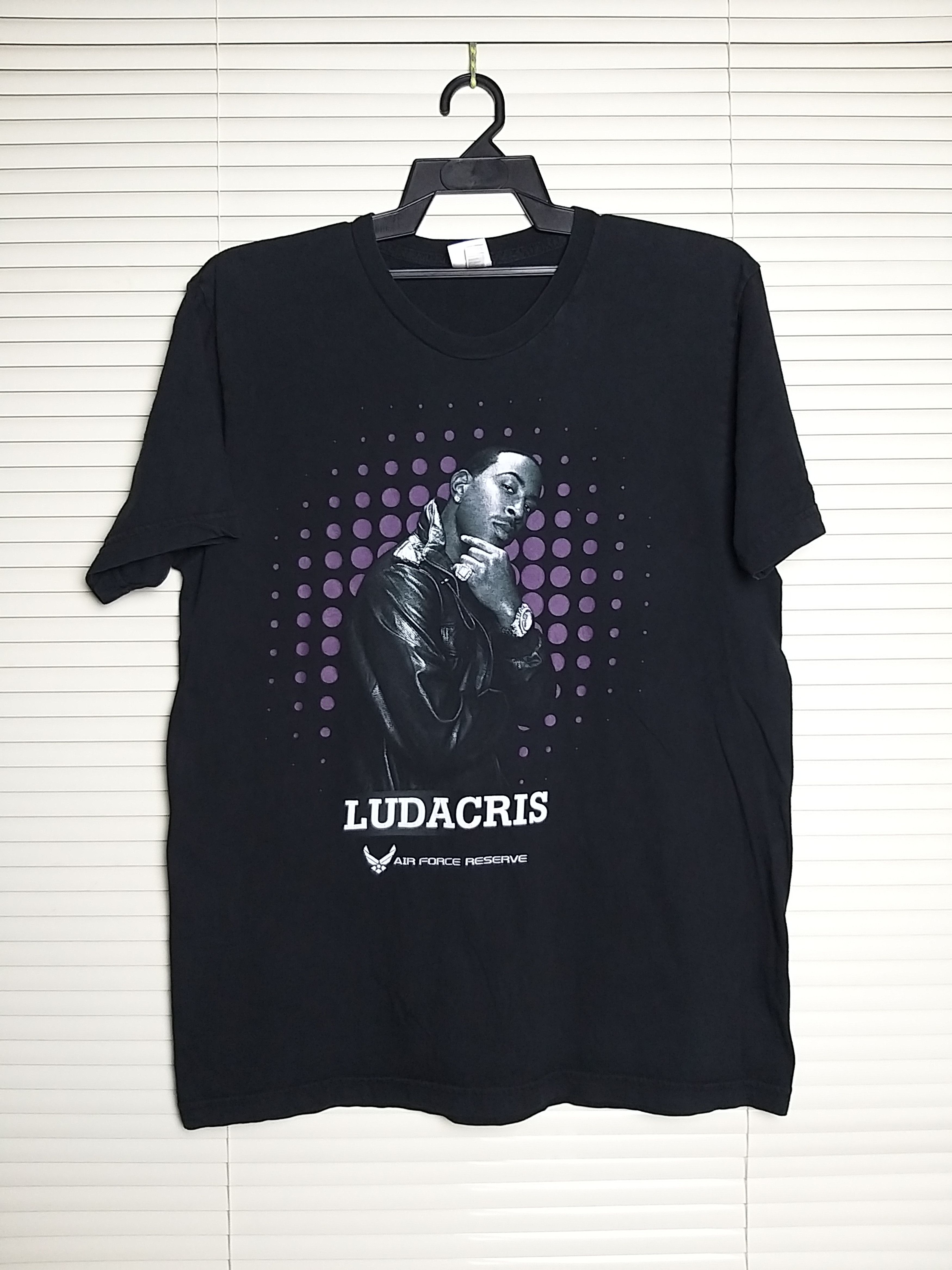 Rap Tees LUDA CRIS "TOUR FOR THE TROOPS" HIP HOP T SHIRT Size US L / EU 52-54 / 3 - 2 Thumbnail