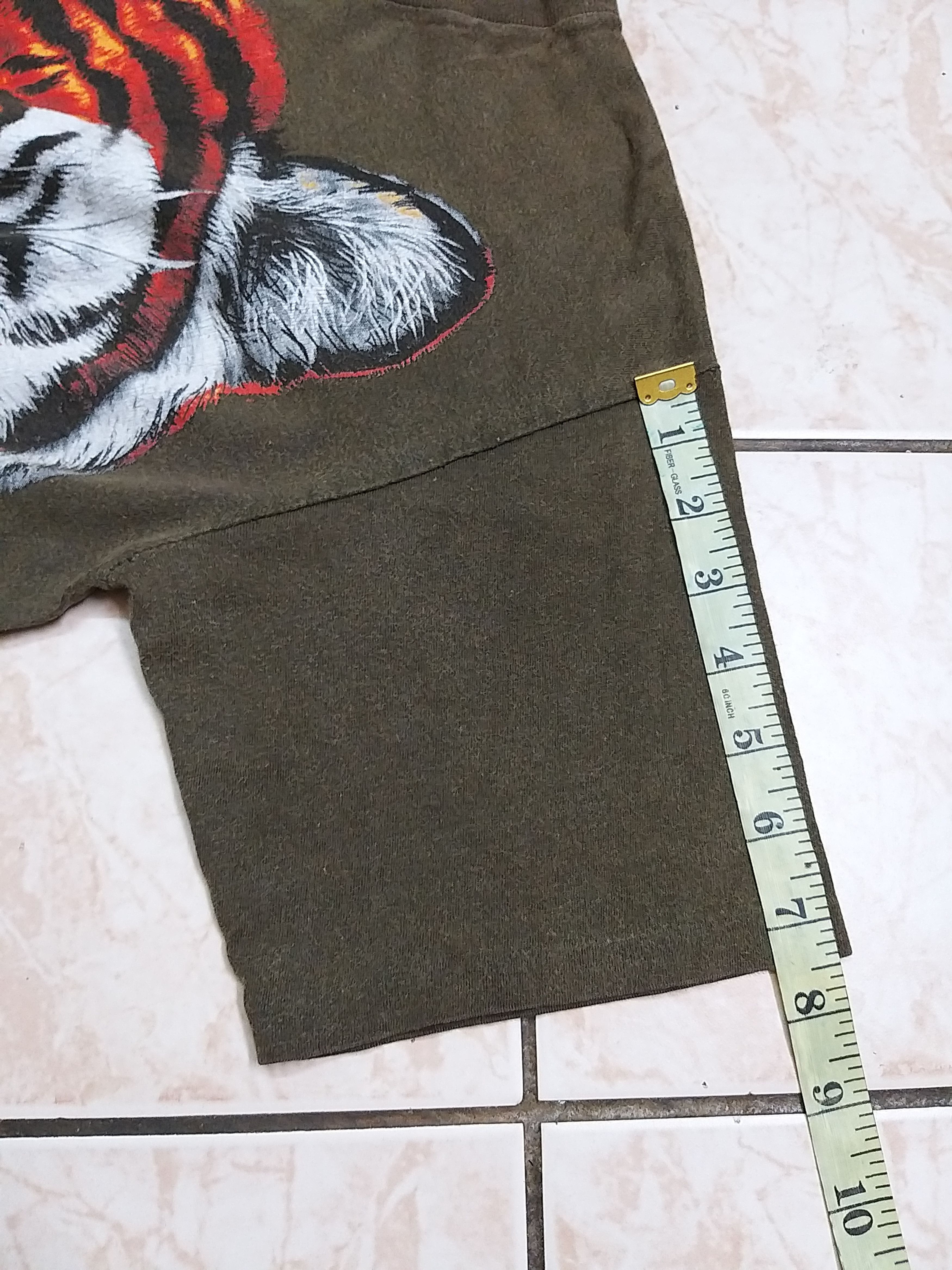 Vintage VINTAGE 90'S TIGER HEAD PRINTED BY TRINITY PRODUCTS T SHIRT Size US M / EU 48-50 / 2 - 7 Thumbnail