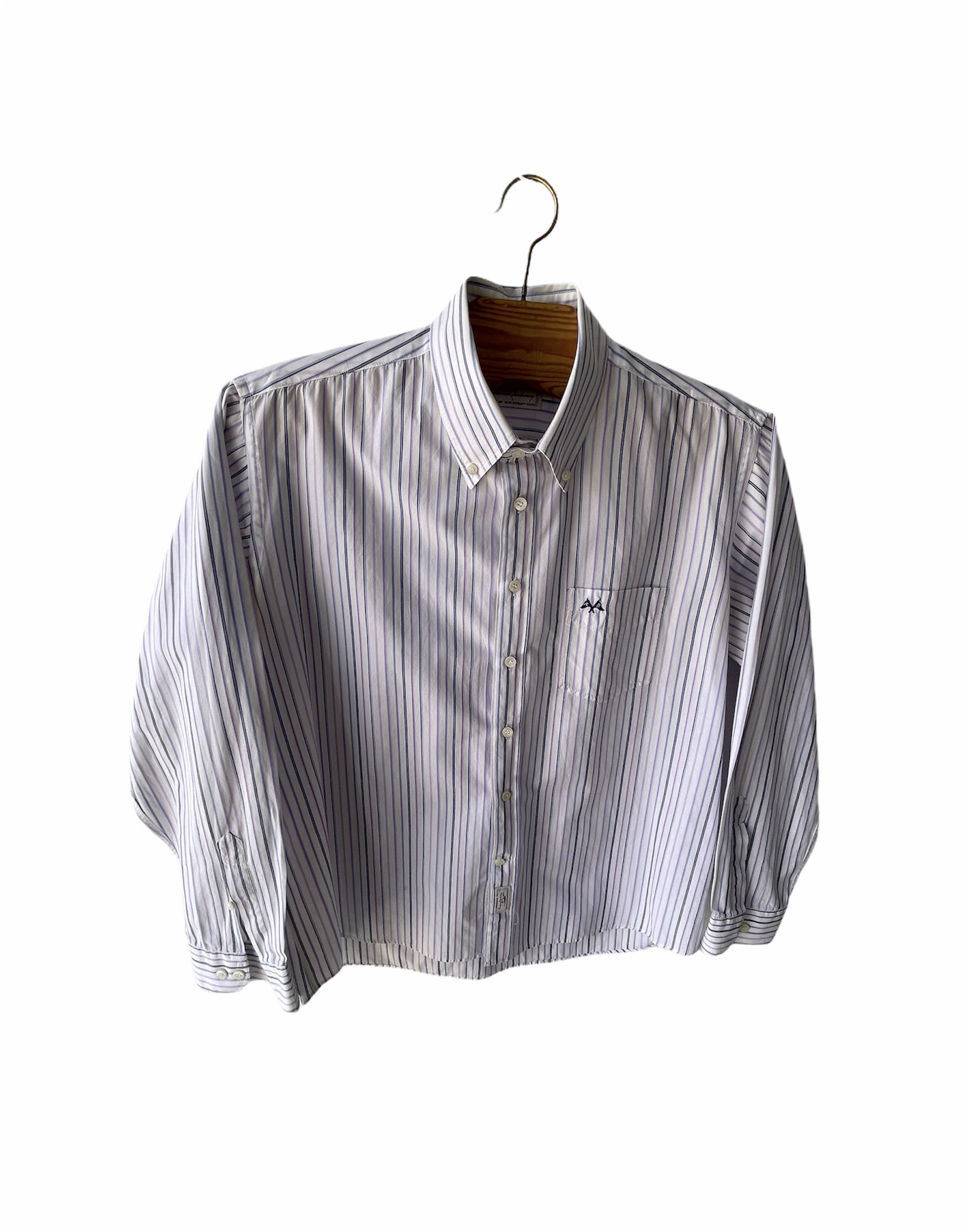 Burberry TB Burberry striped shirt vintage white size xl Size US XL / EU 56 / 4 - 7 Thumbnail