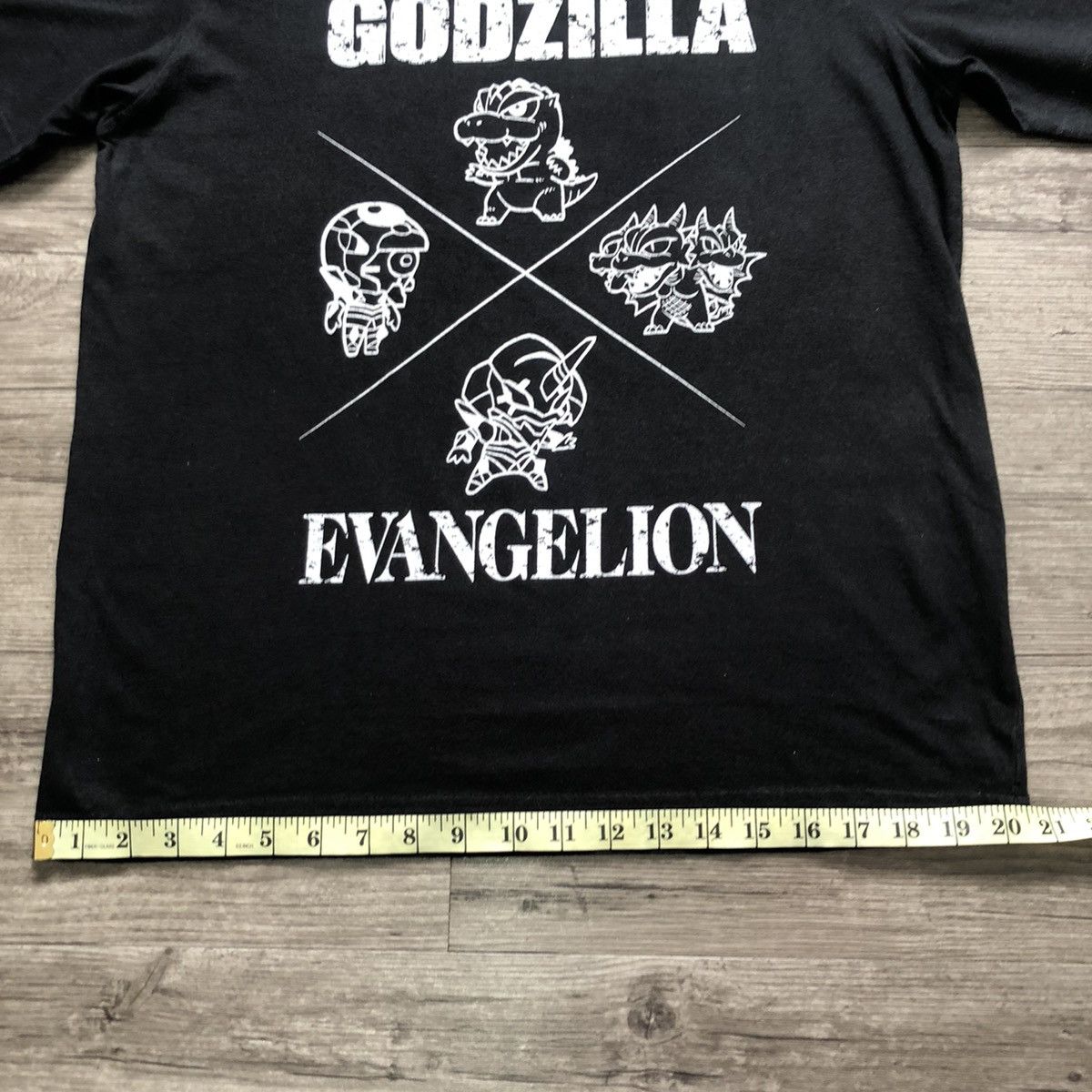 Anime × Japanese Brand Godzilla x evangelion t shirt anime Size US L / EU 52-54 / 3 - 9 Thumbnail