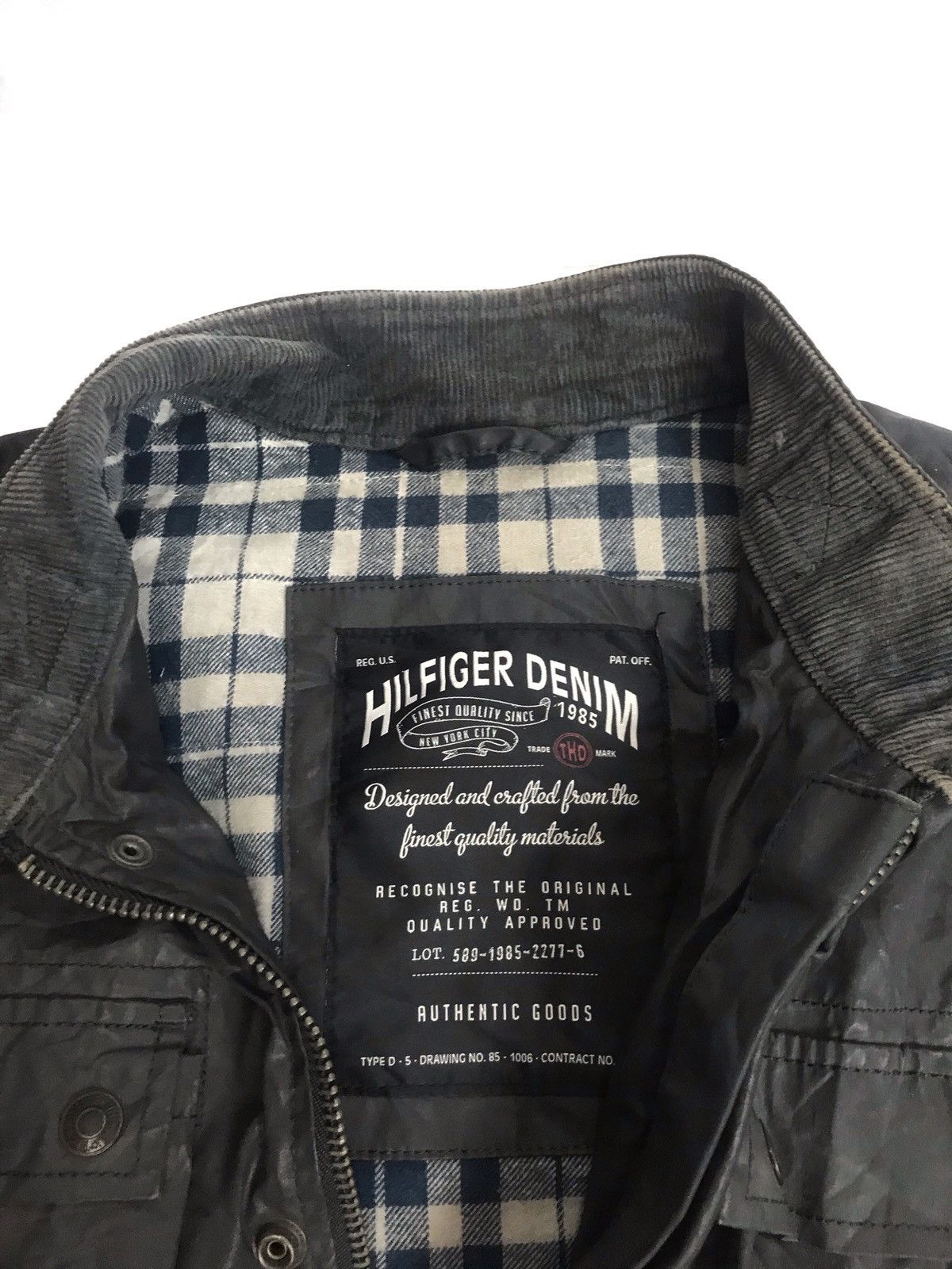 VINTAGE TOMMY HILFIGER DENIM WATERPROOF JACKET