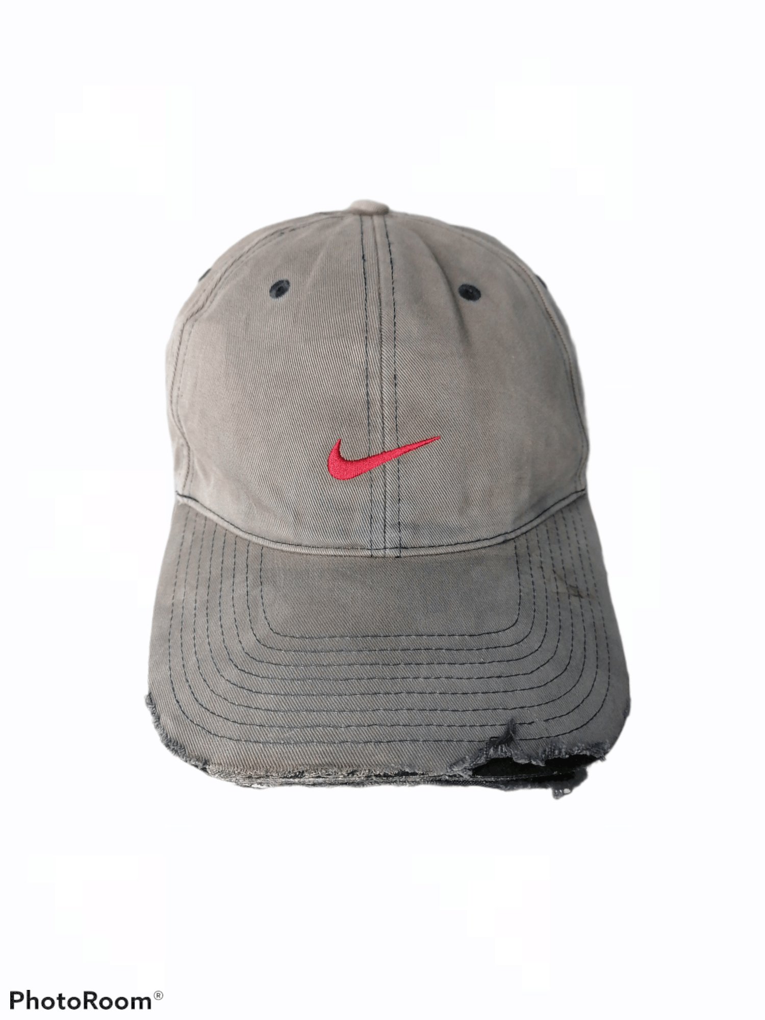 Other 00s Thrashed Faded Nike Swoosh Cap Eat Eyes Size ONE SIZE - 7 Thumbnail