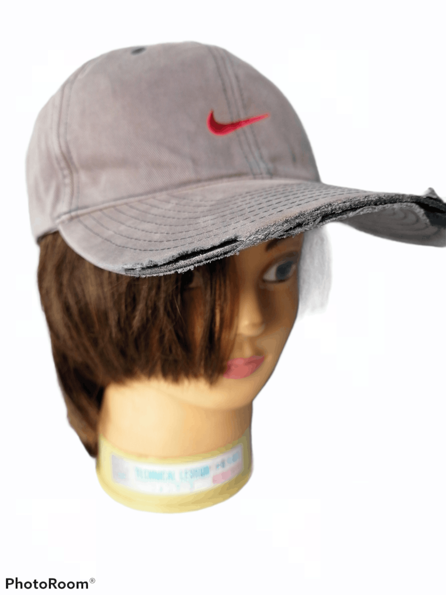 Other 00s Thrashed Faded Nike Swoosh Cap Eat Eyes Size ONE SIZE - 3 Thumbnail