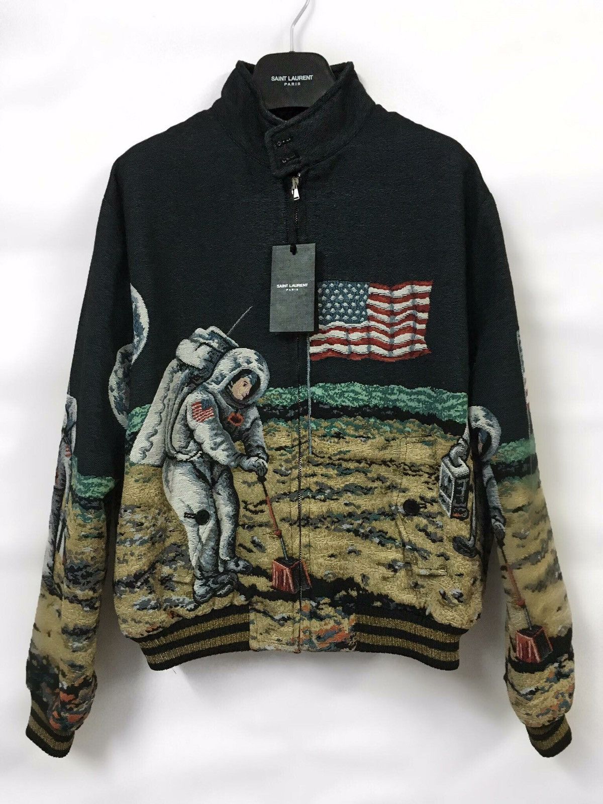 Saint laurent moon landing cheap jacket