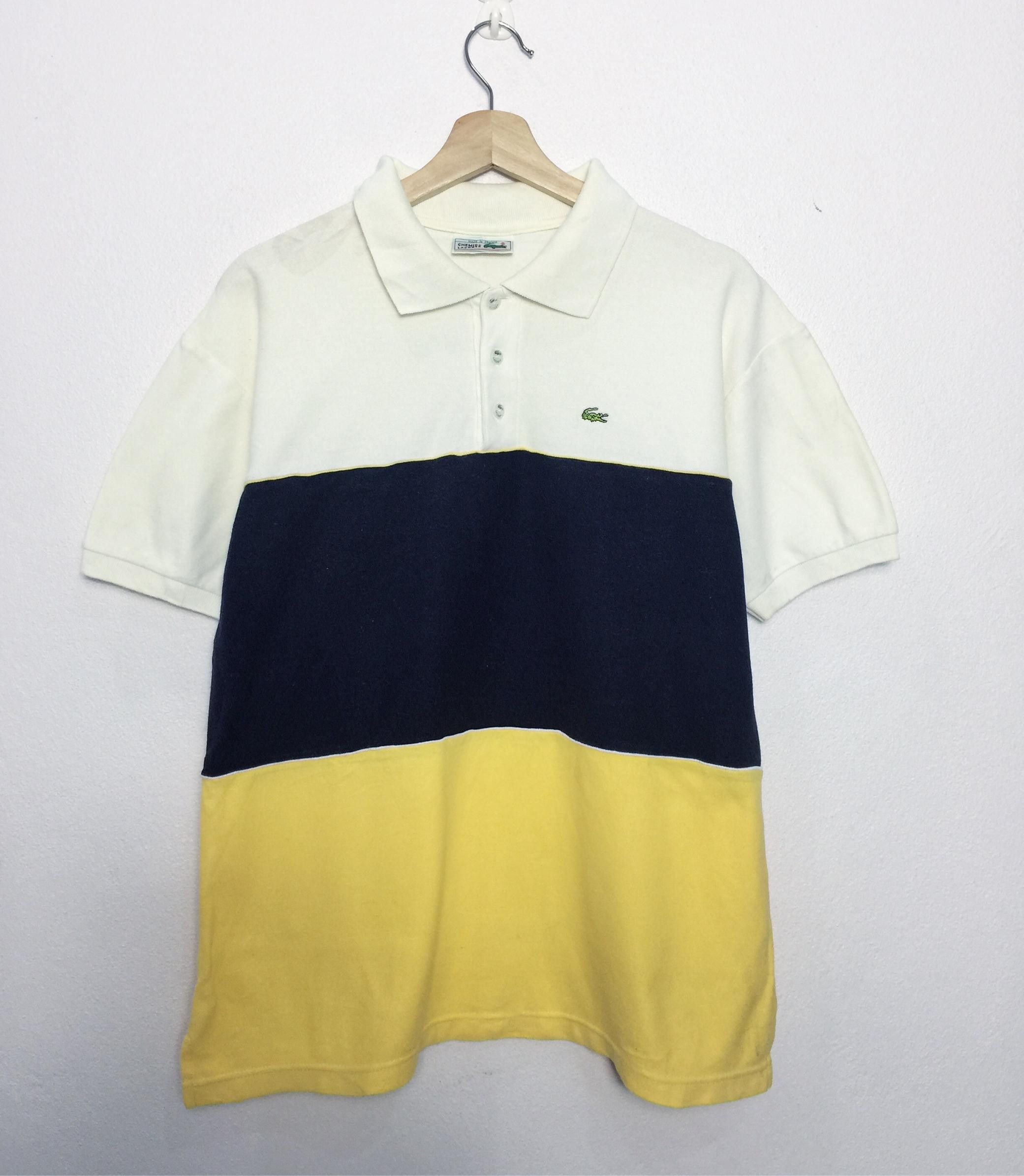 Vintage Rare Vintage Chemise Lacoste Polos Made in France | Grailed