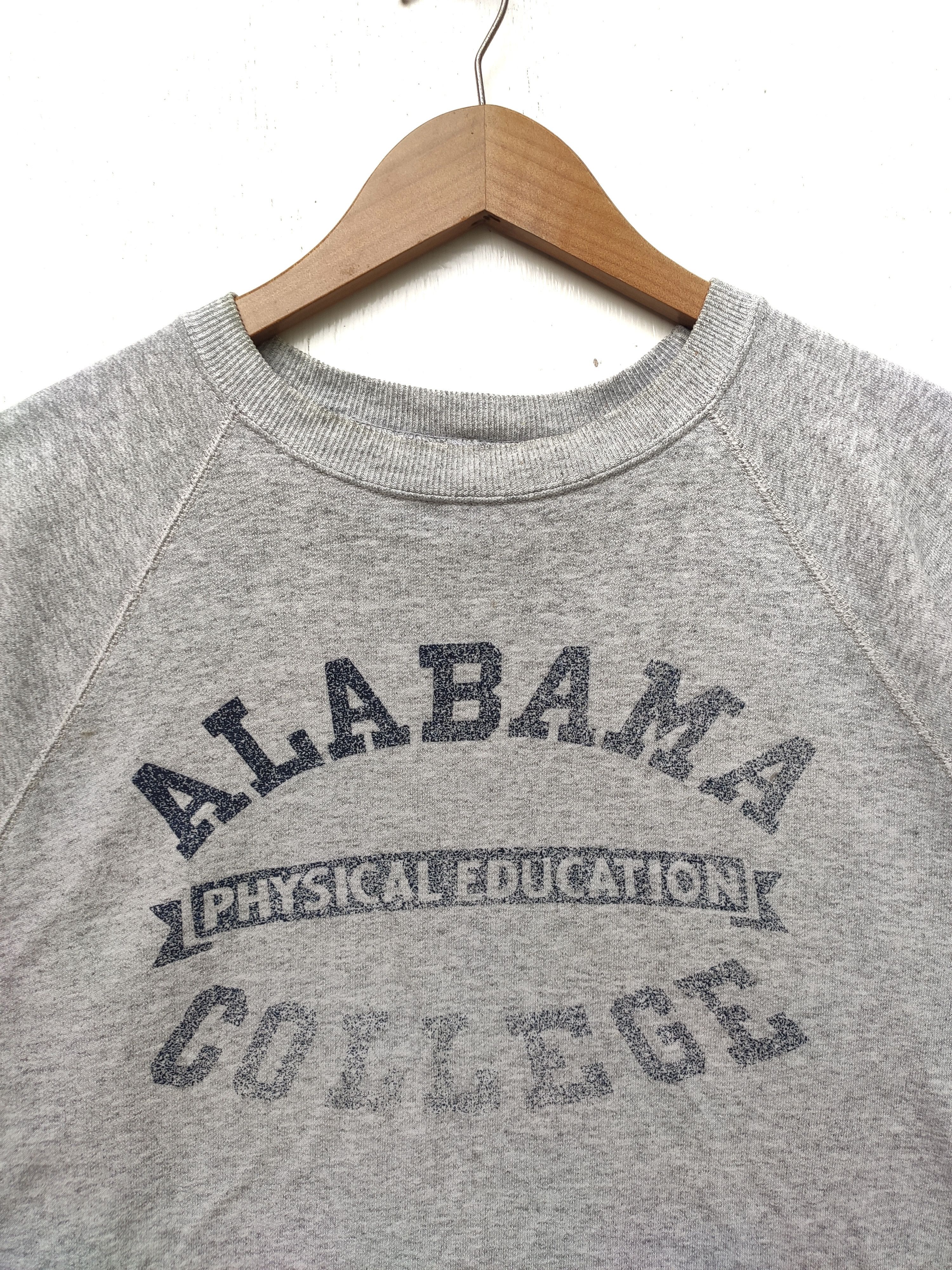 Vintage Vintage 90s Vintage Alabama College sweatshirt Size US M / EU 48-50 / 2 - 2 Thumbnail