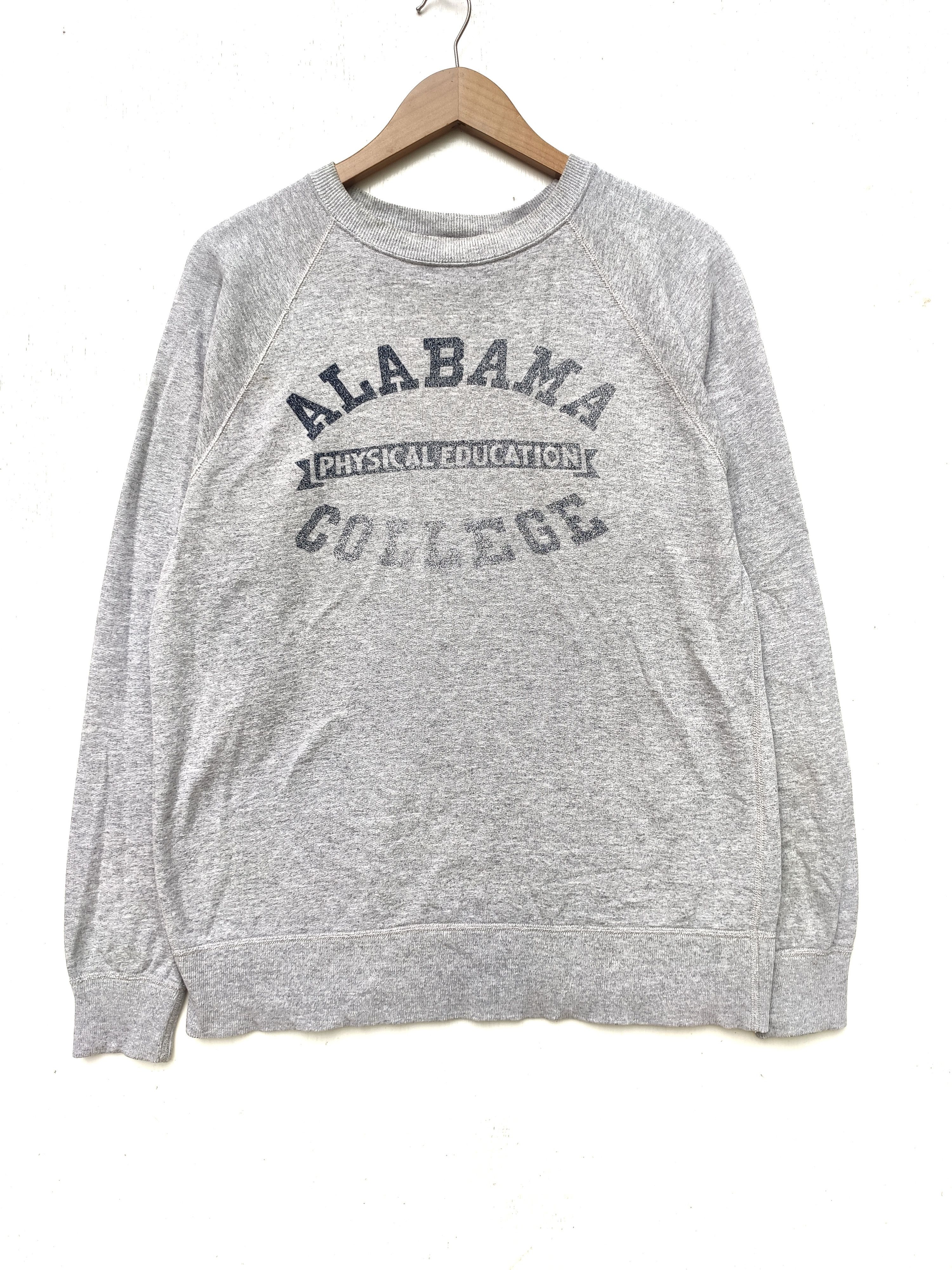 Vintage Vintage 90s Vintage Alabama College sweatshirt Size US M / EU 48-50 / 2 - 1 Thumbnail
