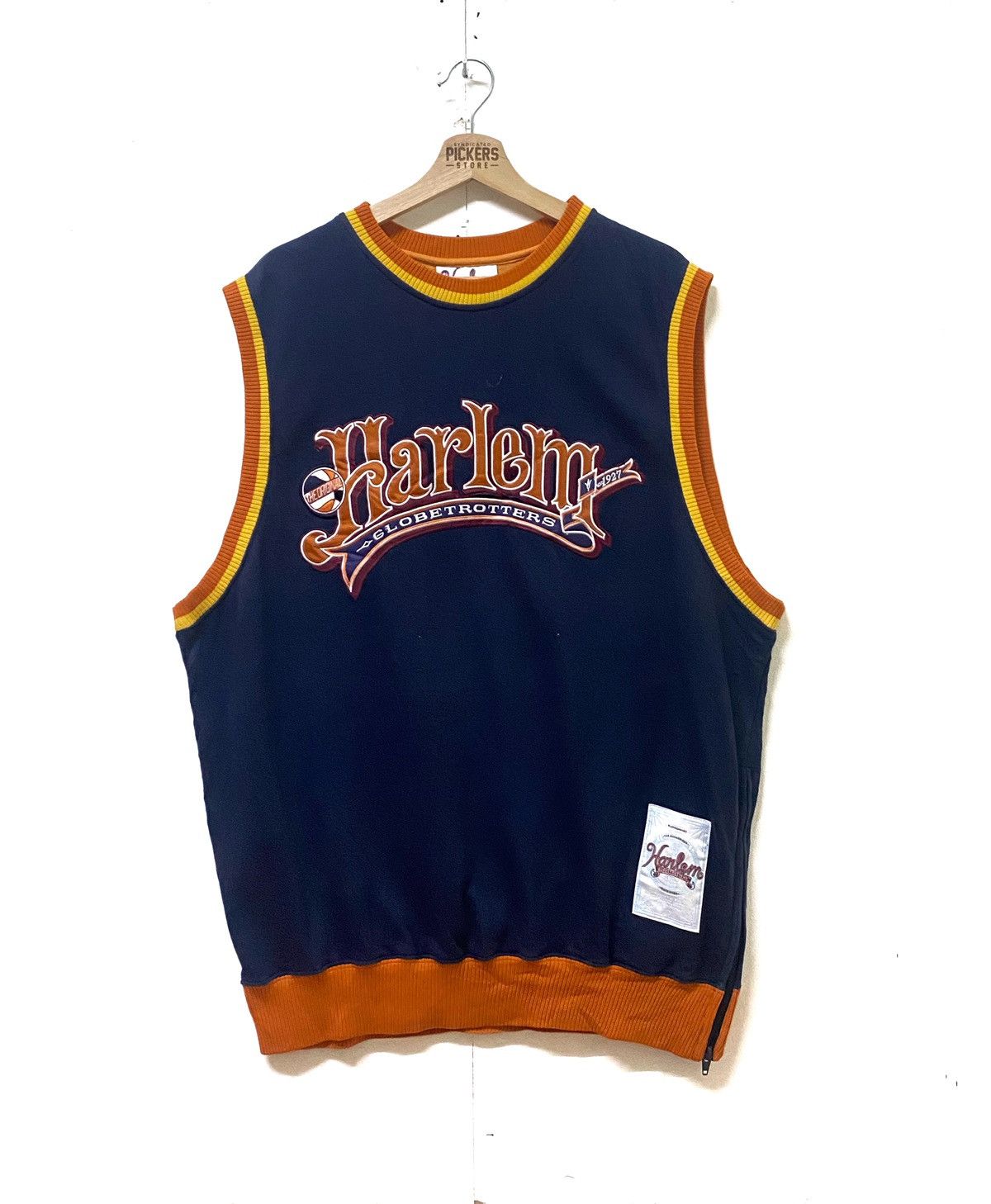 Harlem Globetrotters Platinum Fubu Tank Large