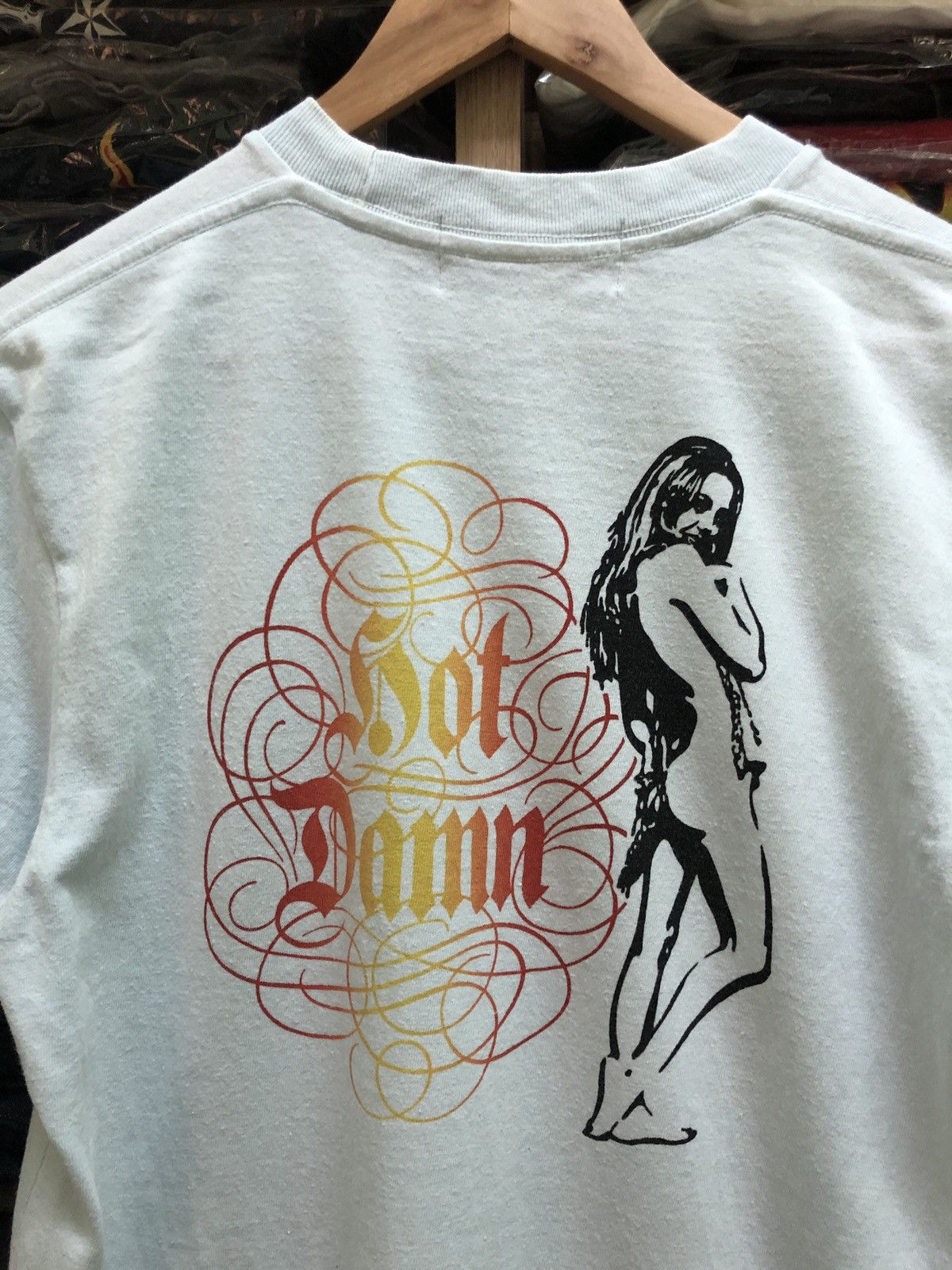 Hysteric Glamour Vintage Hysteric Glamour Hot Damn Tee Size US S / EU 44-46 / 1 - 3 Thumbnail