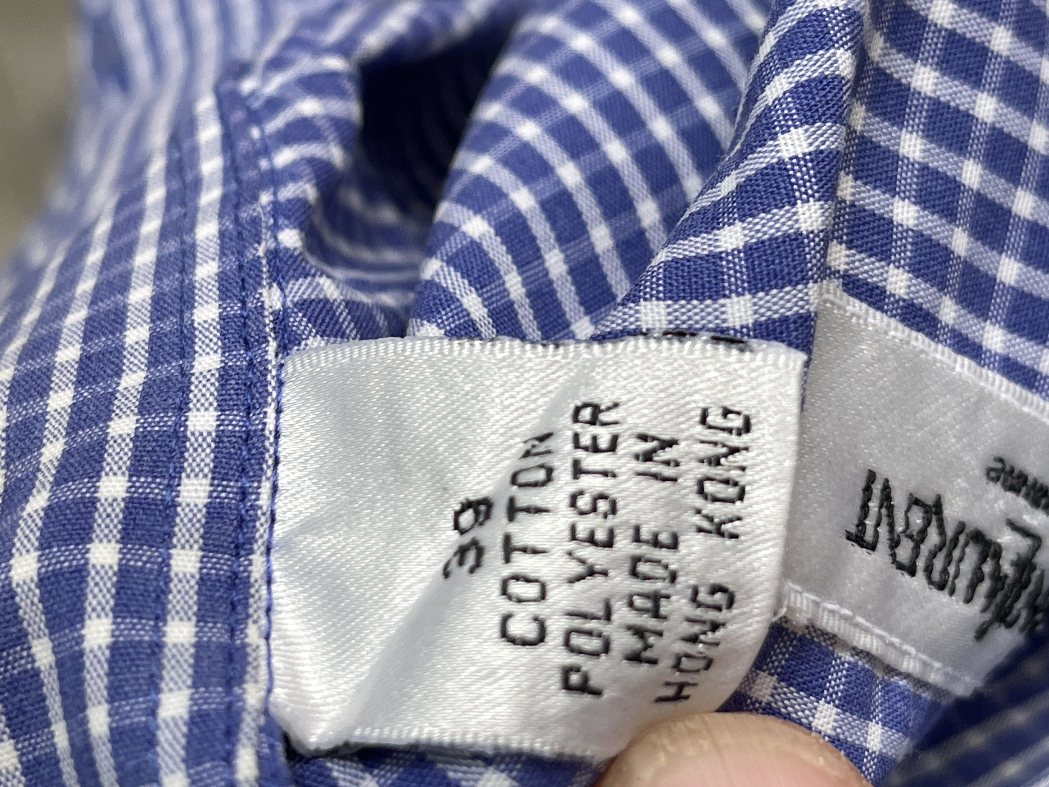 Yves Saint Laurent 🔥 Plaid YSL double cuff smoking shirt size L Size US L / EU 52-54 / 3 - 5 Thumbnail
