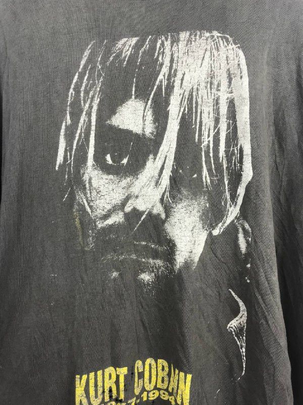 Nirvana Vintage Destroyed Kurt Cobain 1967-1994 T-Shirt Size US L / EU 52-54 / 3 - 3 Thumbnail