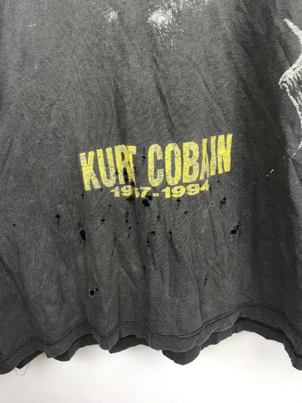Nirvana Vintage Destroyed Kurt Cobain 1967-1994 T-Shirt Size US L / EU 52-54 / 3 - 2 Thumbnail