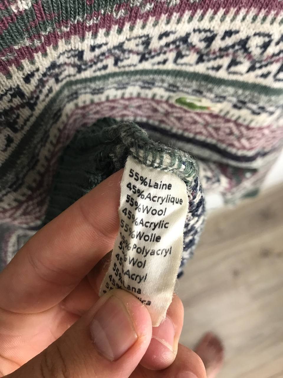 Lacoste Lacoste Sweater vintage Size US M / EU 48-50 / 2 - 4 Thumbnail