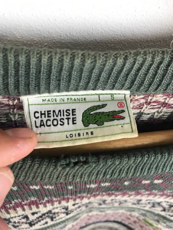 Lacoste Lacoste Sweater vintage Size US M / EU 48-50 / 2 - 2 Thumbnail