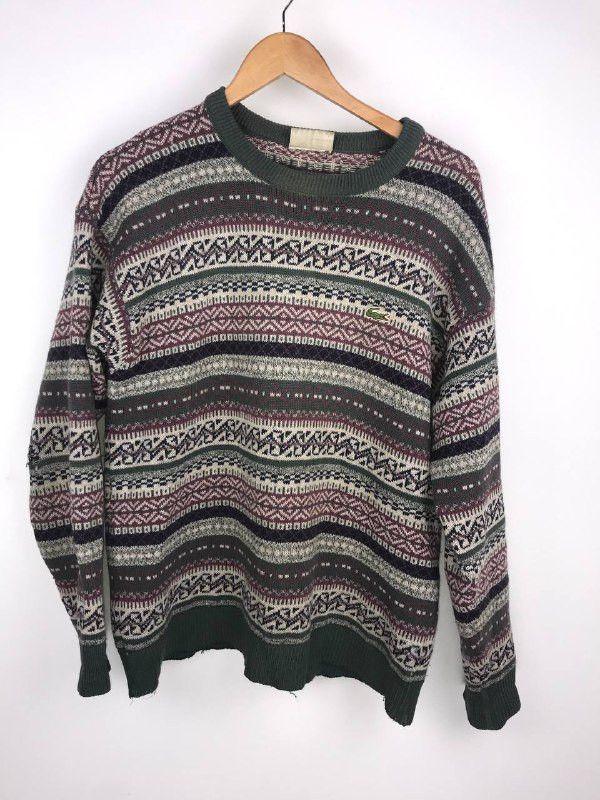 Lacoste Lacoste Sweater vintage Size US M / EU 48-50 / 2 - 1 Thumbnail