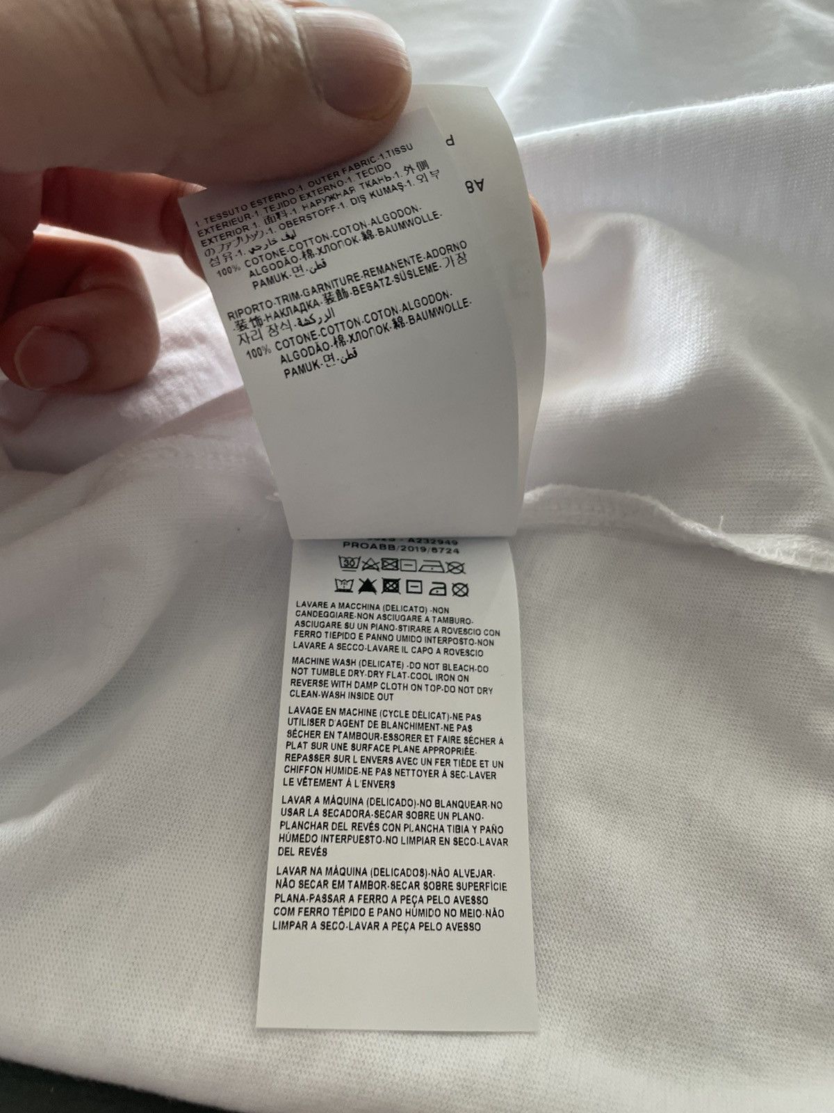 Versace Rare Super Runway Limited Edition Versace Logo Tee T-shirt Size US L / EU 52-54 / 3 - 9 Thumbnail