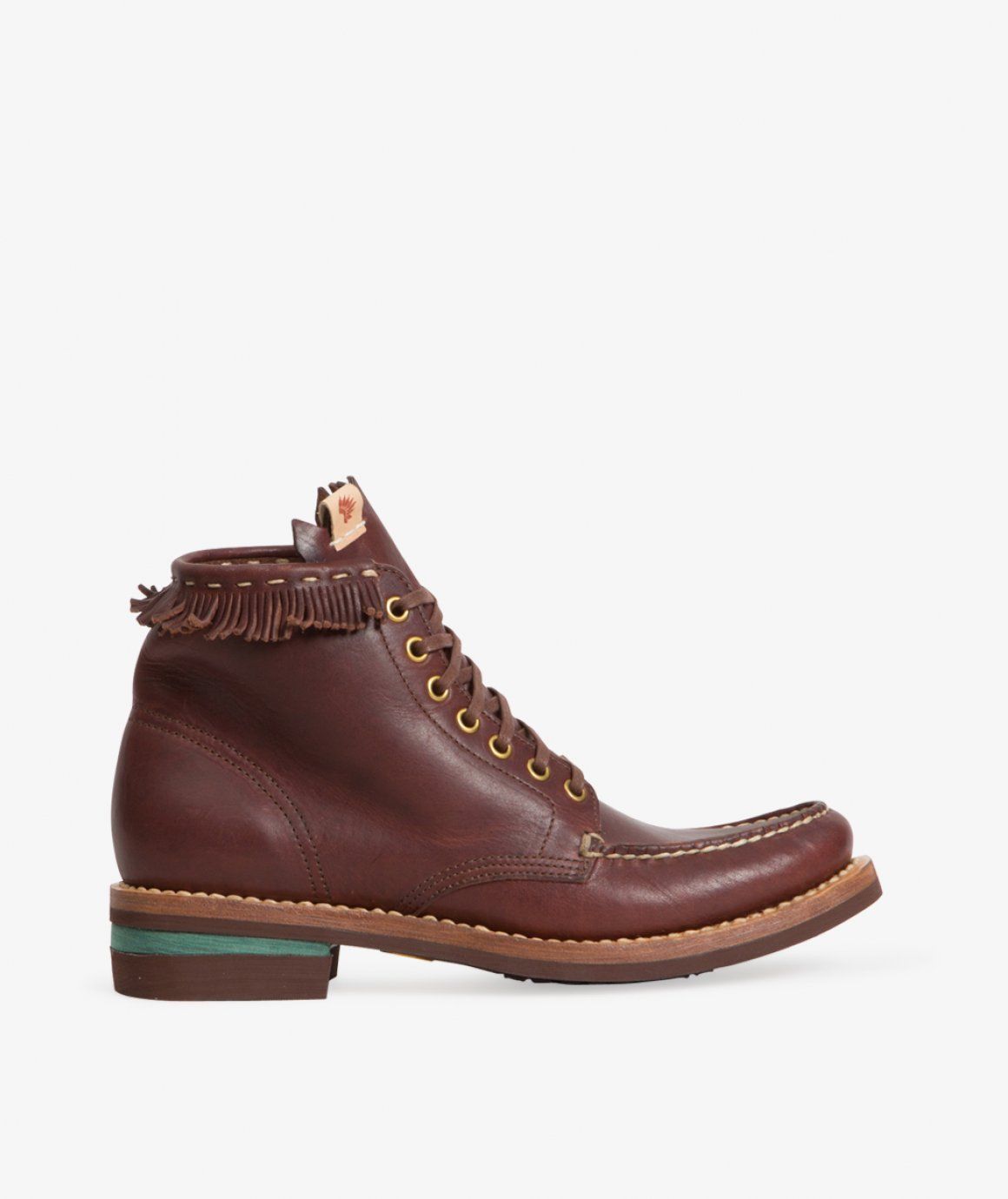 Visvim Blackfoot Moc Toe Leather Boots In Dark Brown Size US 8 / EU 41 - 1 Thumbnail