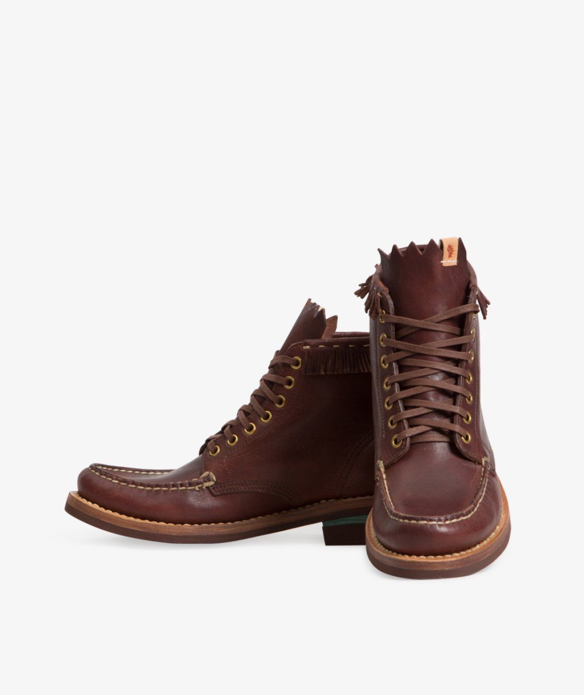 Visvim Blackfoot Moc Toe Leather Boots In Dark Brown Size US 8 / EU 41 - 4 Thumbnail