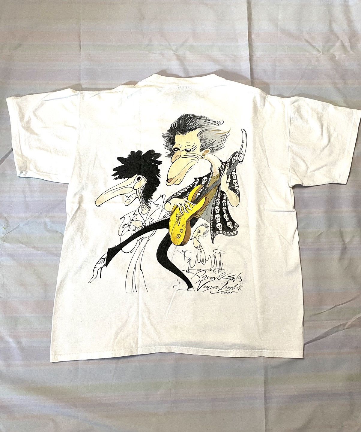 Band Tees × Vintage Vintage 90s Rolling Stones Voodoo Lounge t-shirt Size US XL / EU 56 / 4 - 2 Thumbnail