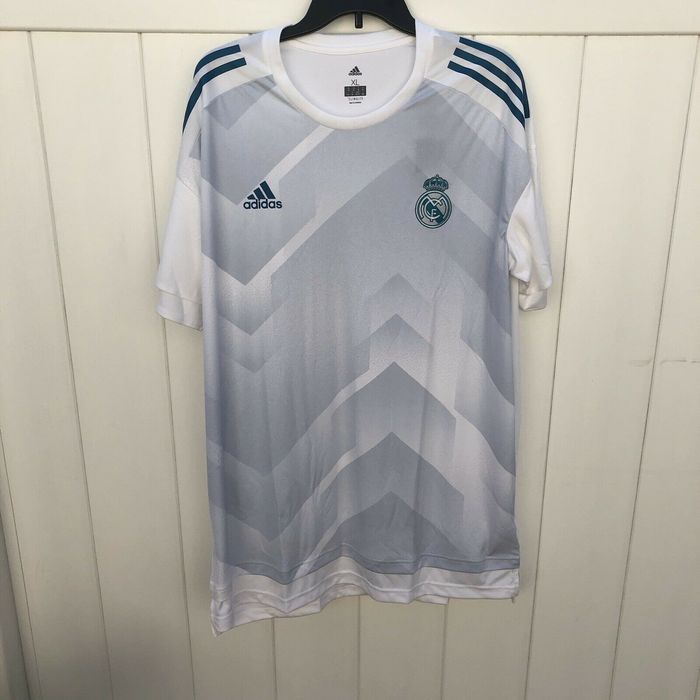 Adidas New Adidas Real Madrid Men's Pre Match Top CD9696 XXL READ | Grailed