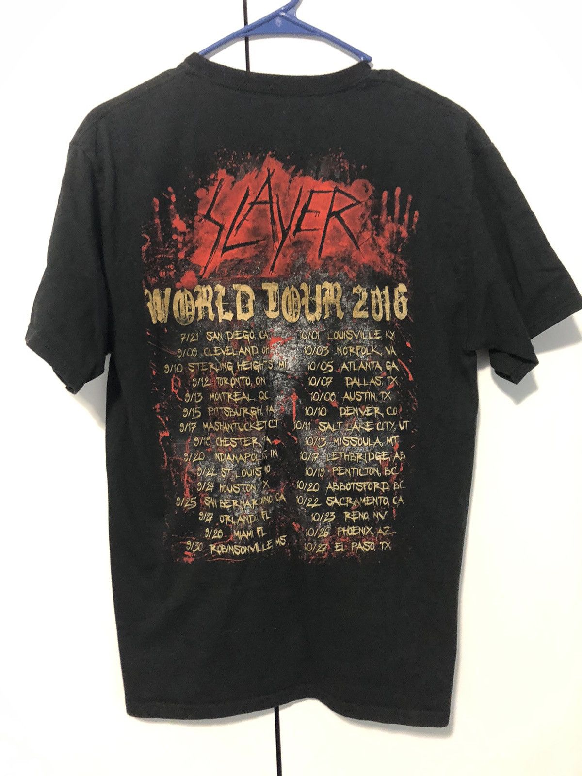 Band Tees × Vintage slayer shirt Size US M / EU 48-50 / 2 - 2 Thumbnail