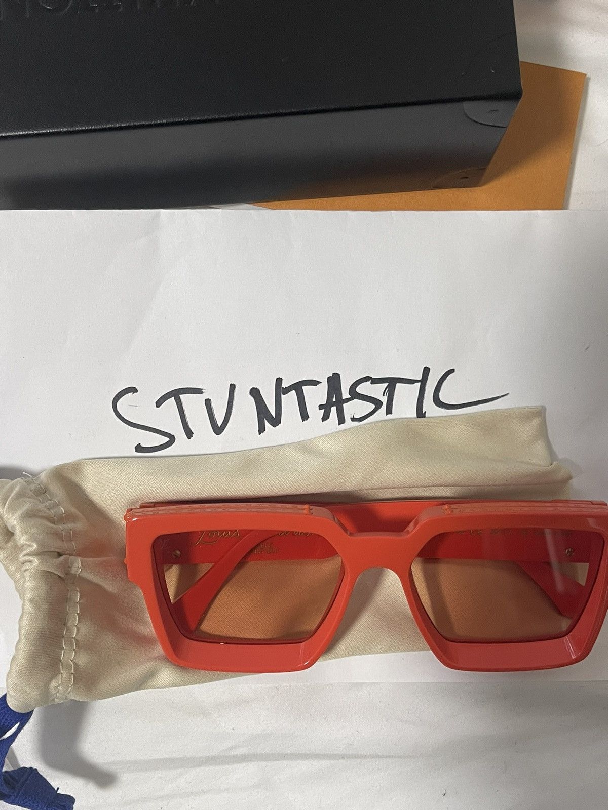 Louis Vuitton 1.1 Millionaires Sunglasses MCA Orange