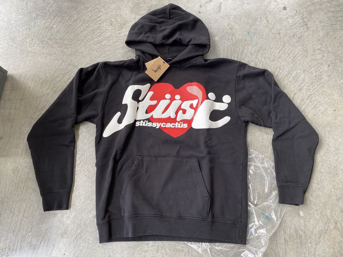 Stussy Stussy x CPFM Heart Hoodie Black Large L | Grailed