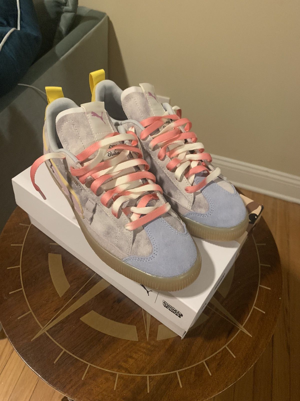 KidSuper × Puma Kidsuper Studios Suede Puma VTG (Lupine/Orchid Hush) Size US 8.5 / EU 41-42 - 3 Thumbnail