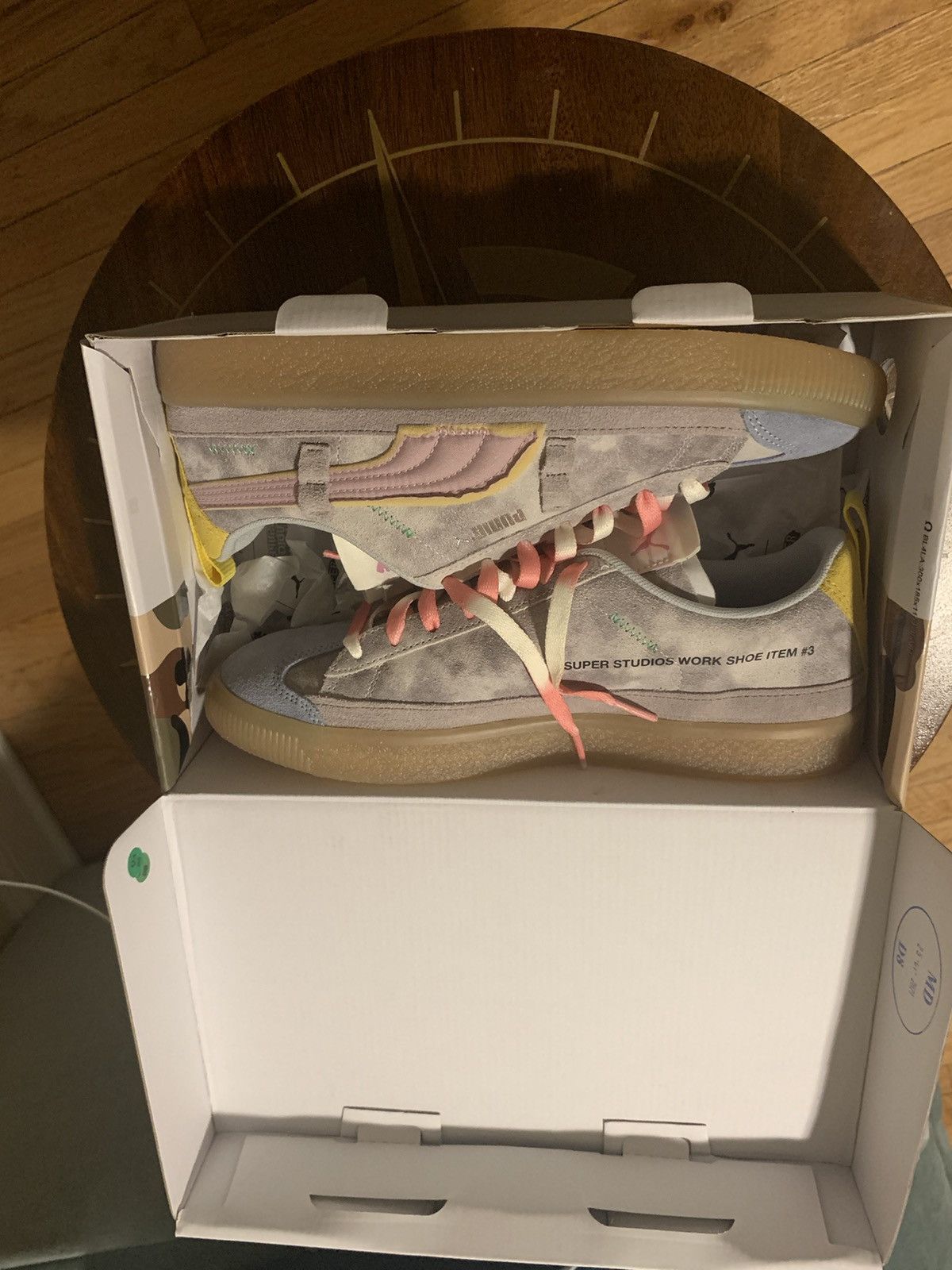 KidSuper × Puma Kidsuper Studios Suede Puma VTG (Lupine/Orchid Hush) Size US 8.5 / EU 41-42 - 5 Thumbnail