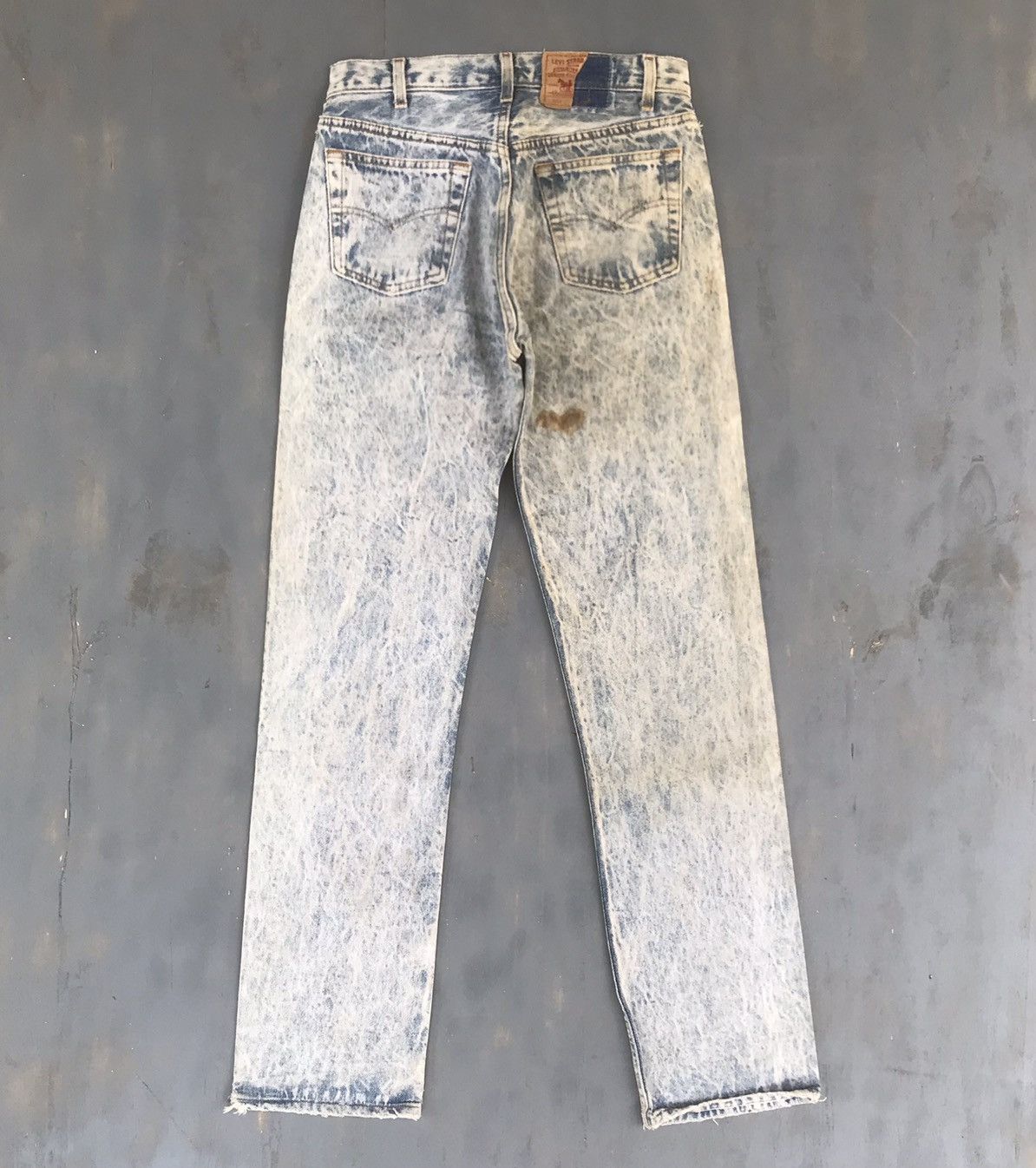 Vintage Vintage Levis 501 Acid Wash Denim Jeans Size US 30 / EU 46 - 10 Thumbnail