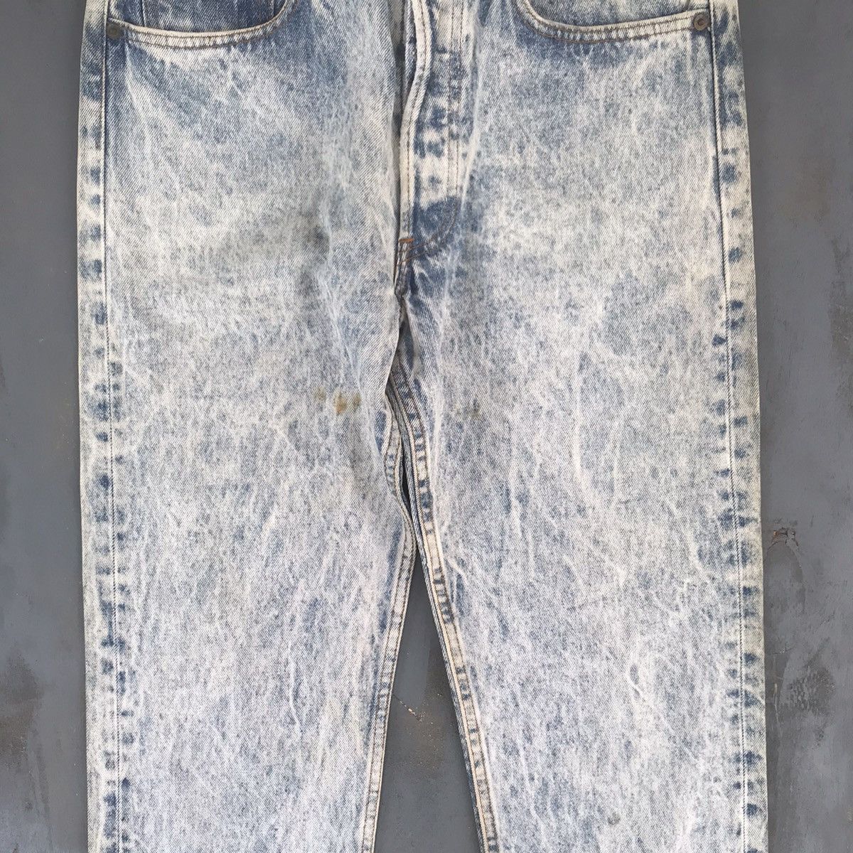 Vintage Vintage Levis 501 Acid Wash Denim Jeans Size US 30 / EU 46 - 3 Thumbnail