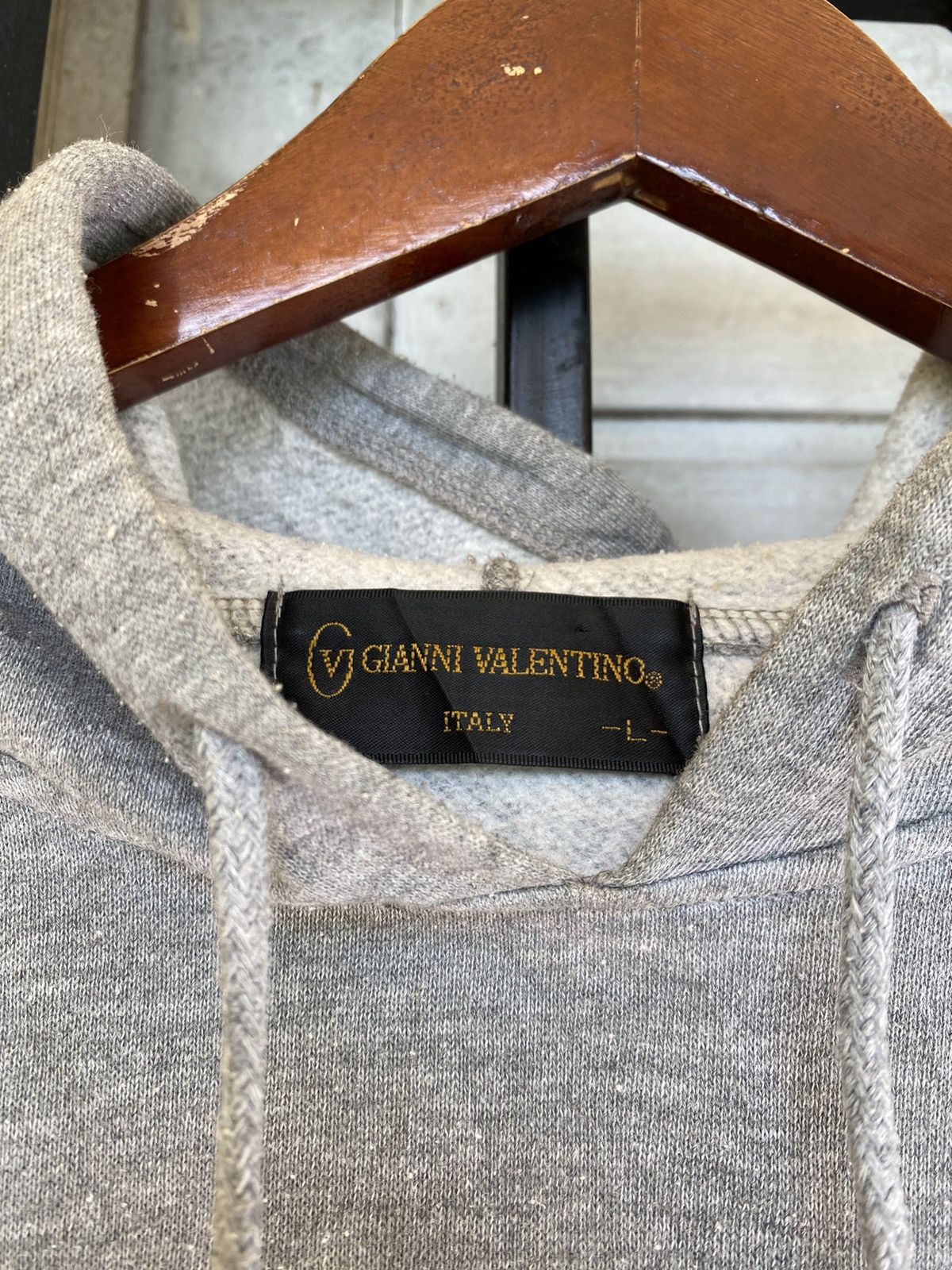 Vintage Vintage Gianni Valentino X Olive Oyl Hoodie Big Printed Logo Size US L / EU 52-54 / 3 - 3 Thumbnail