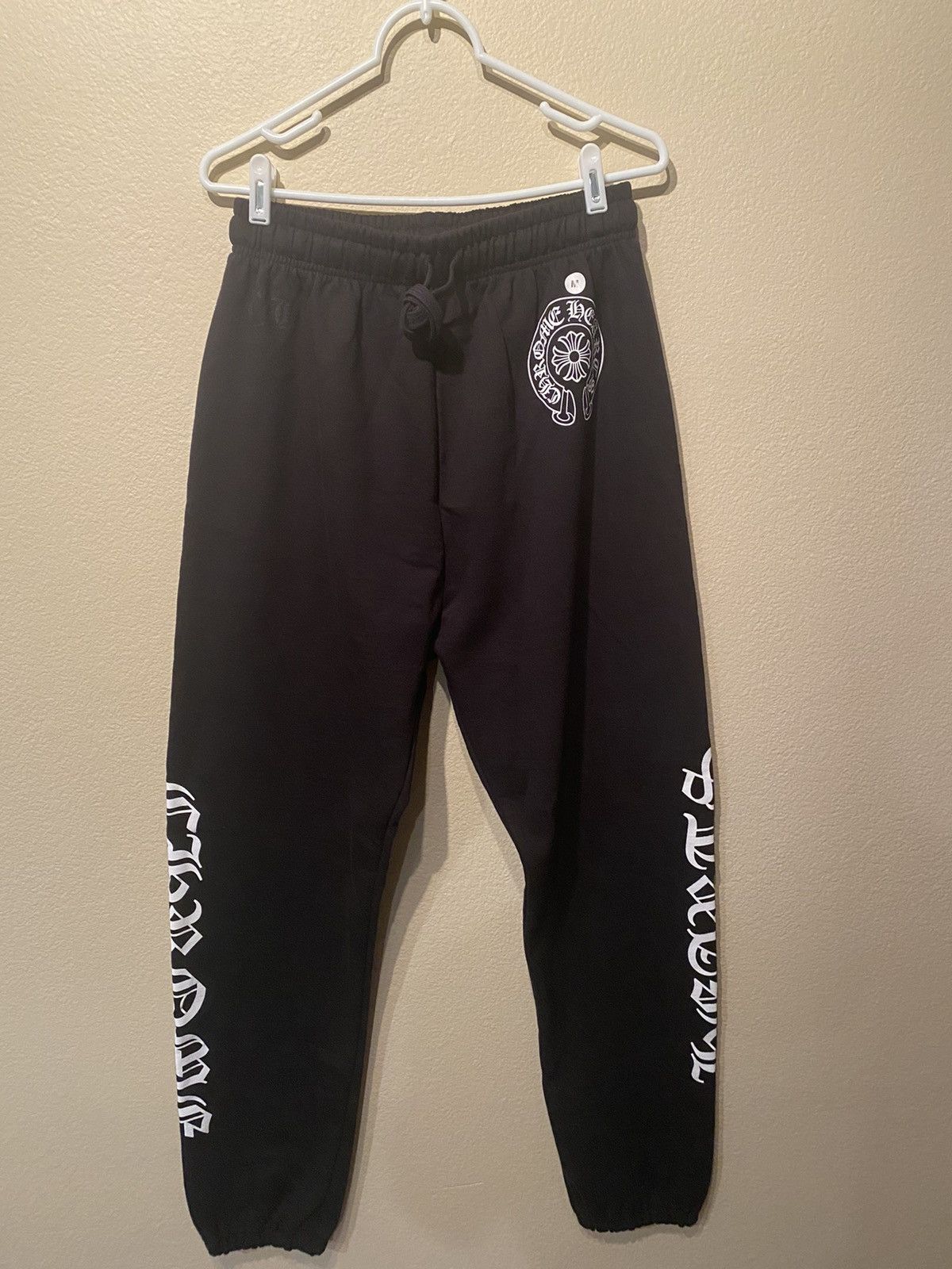 Chrome Hearts CHROME HEARTS HORSE SHOE LOGO SWEATS | Grailed