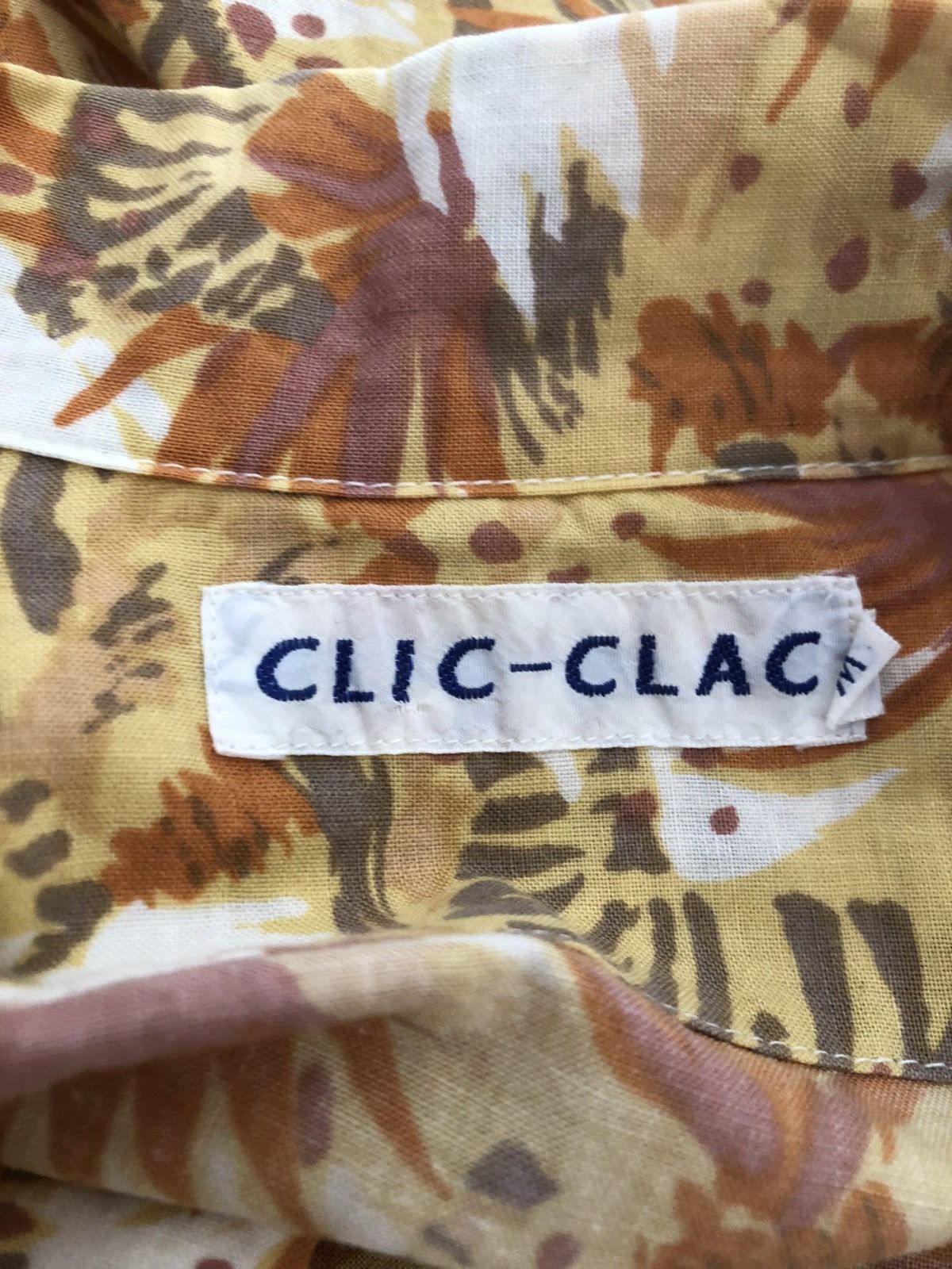 Devilock Vintage 90s CLIC CLAC Japan Printed Zebra Hawaiian Shirt Size US M / EU 48-50 / 2 - 16 Thumbnail