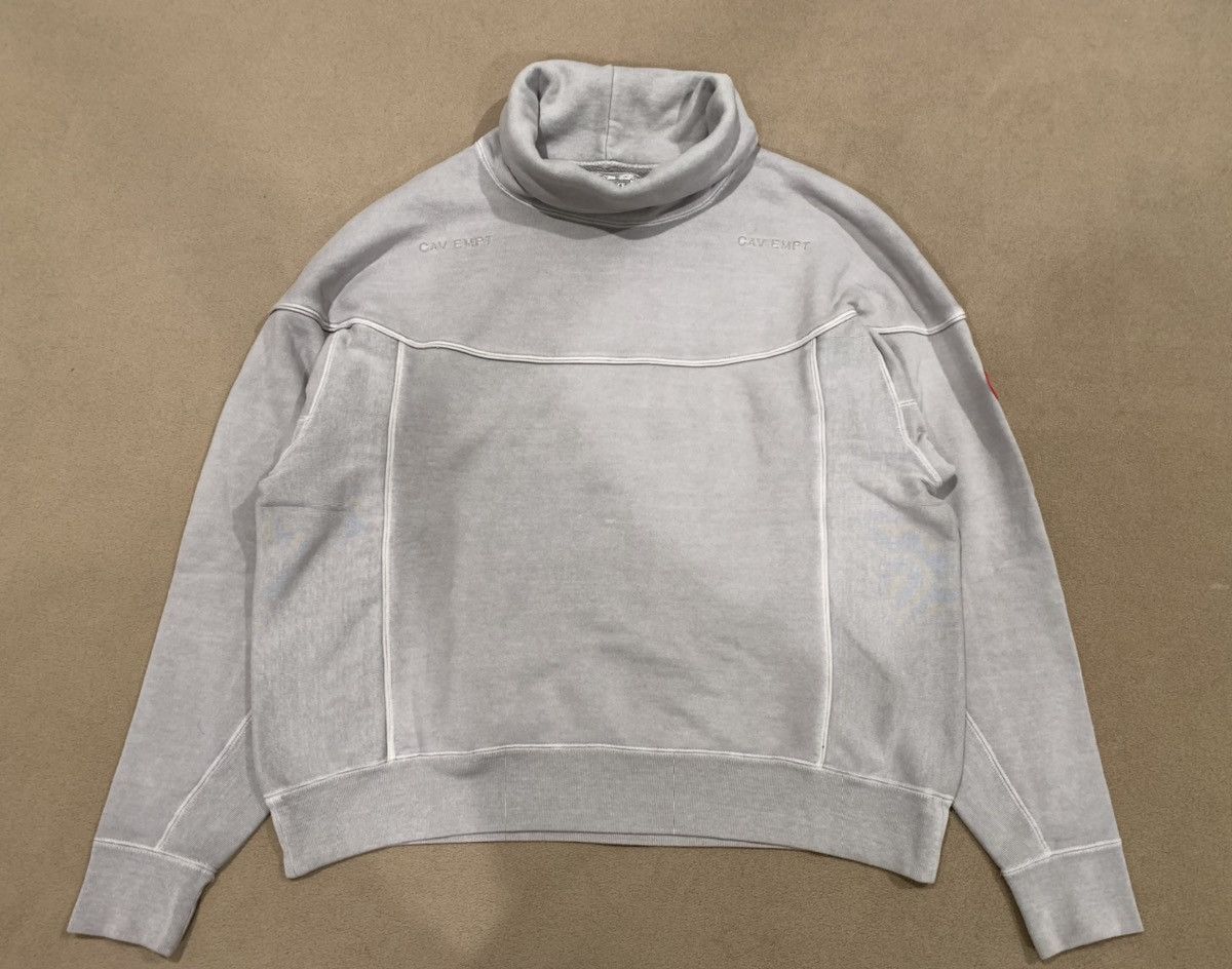 Cav Empt Cav Empt Overdye Devide Stand Collar Sweatshirt Size US L / EU 52-54 / 3 - 6 Thumbnail