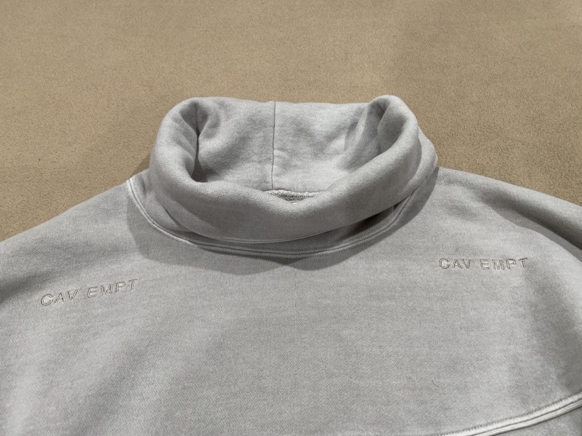 Cav Empt Cav Empt Overdye Devide Stand Collar Sweatshirt Size US L / EU 52-54 / 3 - 8 Thumbnail