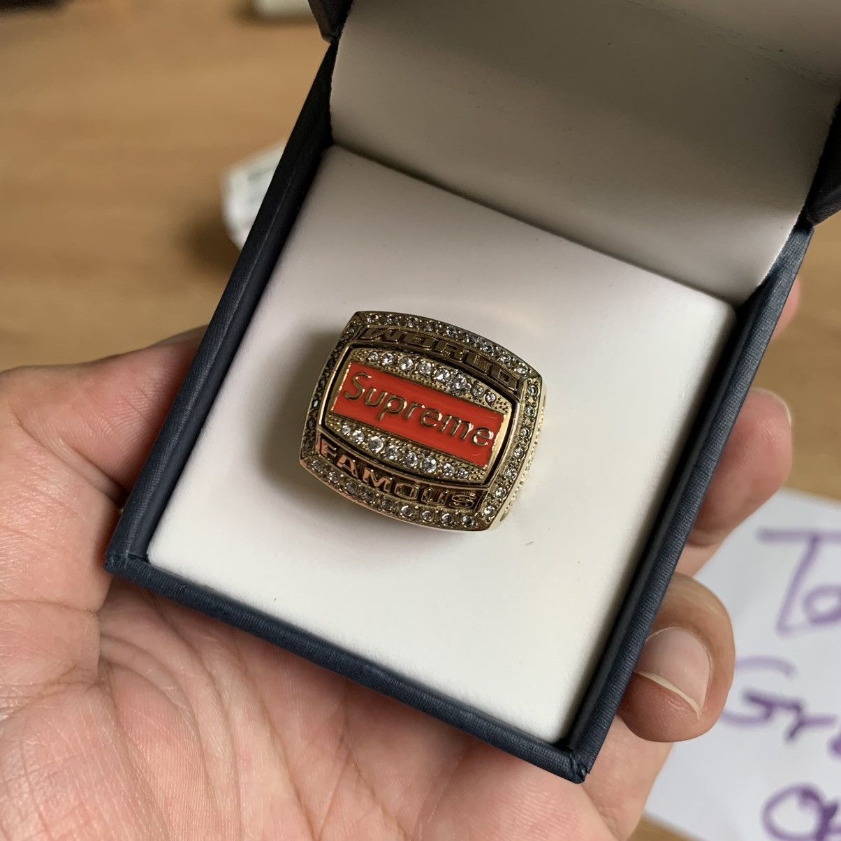 Supreme Supreme/Jostens World Famous Champion Ring Gold | Grailed