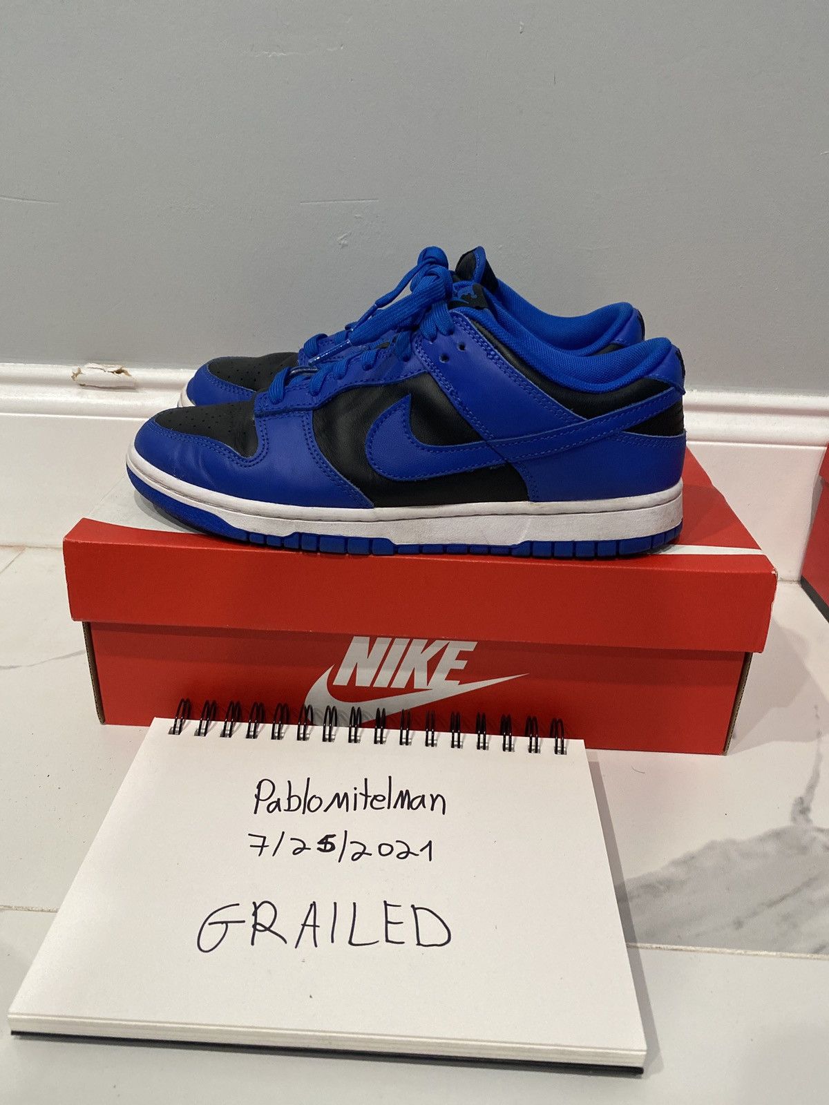 Nike SB low dunk retro Hyper cobalt