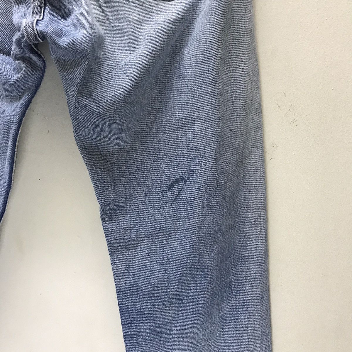 Levi's Vintage 80s Levis 501 Distressed Denim Lightwash CobainStyle Size US 30 / EU 46 - 15 Thumbnail