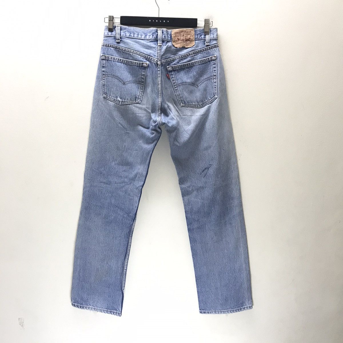Levi's Vintage 80s Levis 501 Distressed Denim Lightwash CobainStyle Size US 30 / EU 46 - 10 Thumbnail