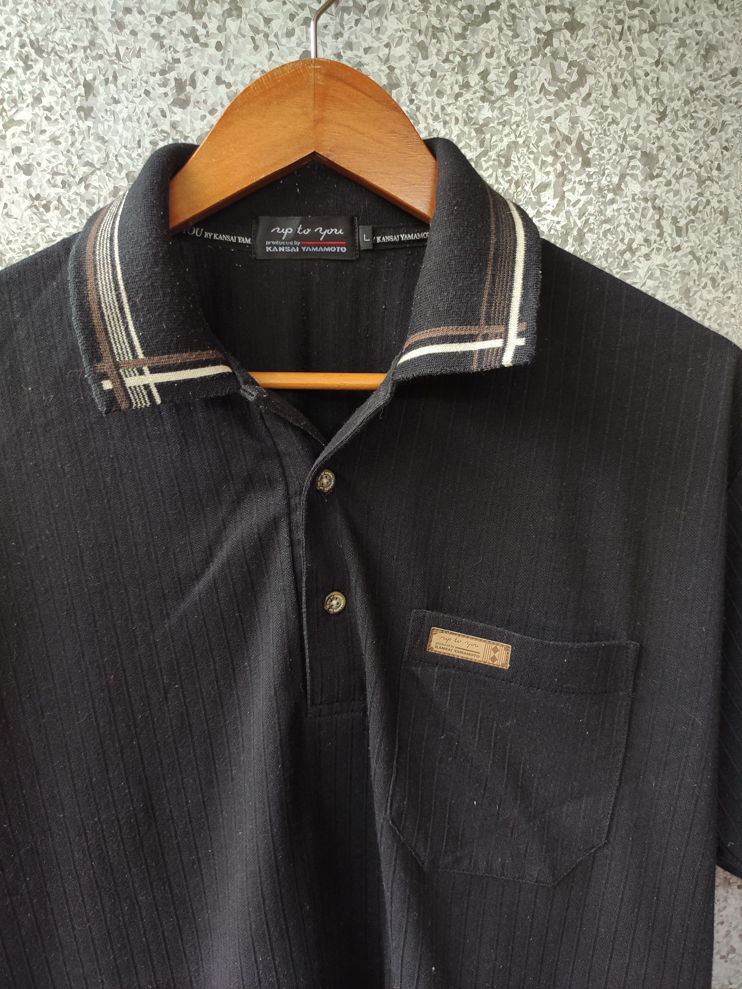 Kansai Yamamoto Kansai Yamamoto polo t shirt Size US M / EU 48-50 / 2 - 2 Thumbnail
