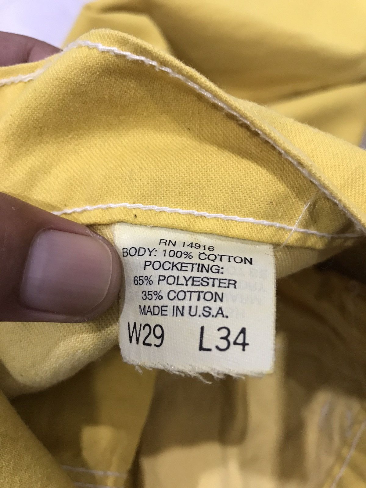 Pointer × Vintage Very Rare Workwear Vintage POINTER USA Carpenter Paintr Pant Size US 28 / EU 44 - 9 Thumbnail