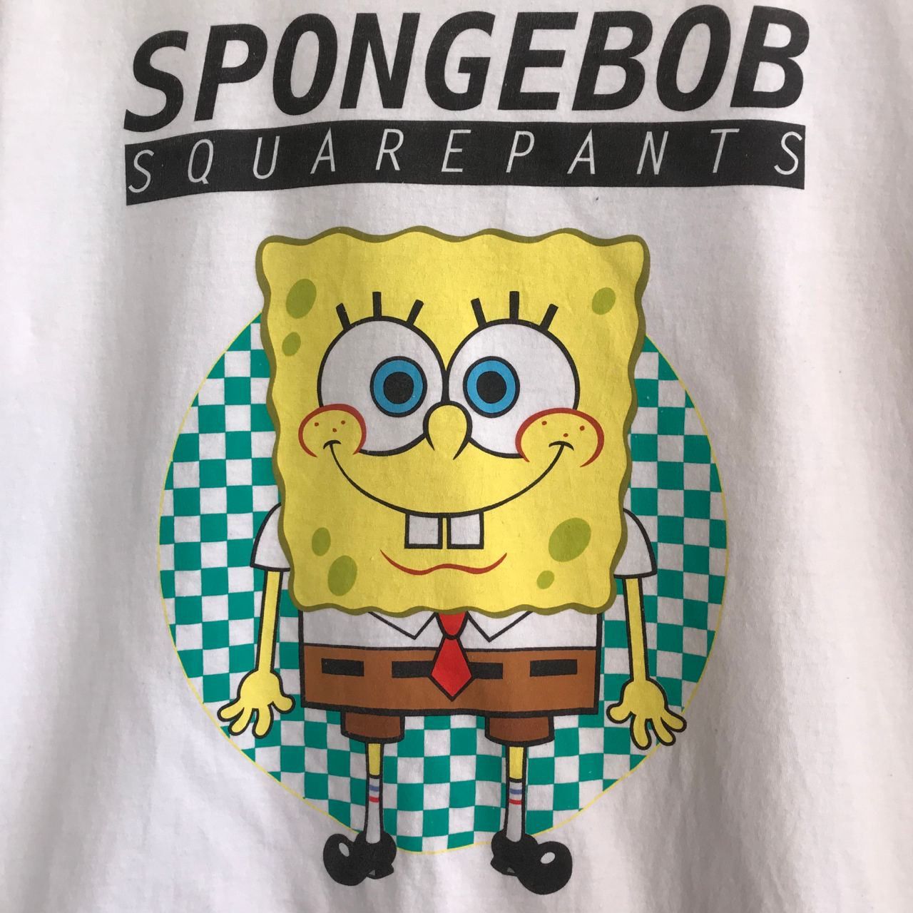 Cartoon Network × Japanese Brand × Nickelodeon 🔥SPANGEBOB SQUAREPANTS Big Logo Design T-shirt Size US L / EU 52-54 / 3 - 2 Thumbnail