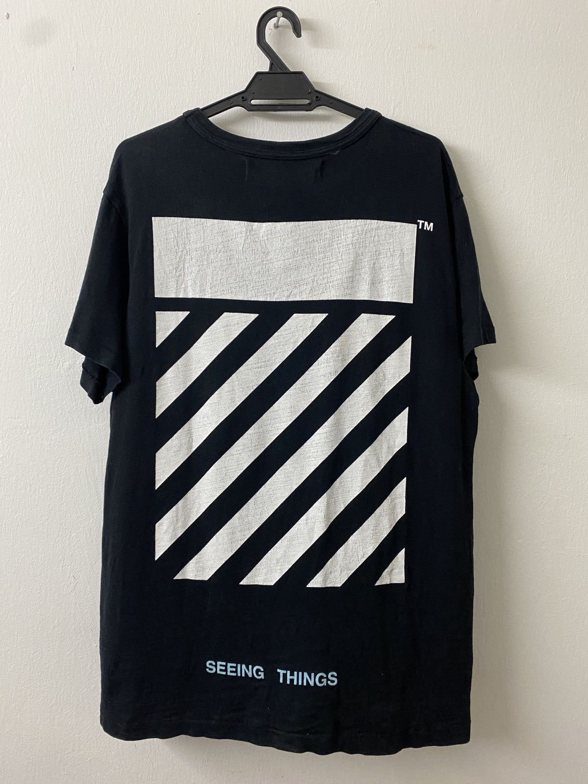 Off-White Off-White Seeing Things T-Shirt Oversized Size US S / EU 44-46 / 1 - 2 Thumbnail