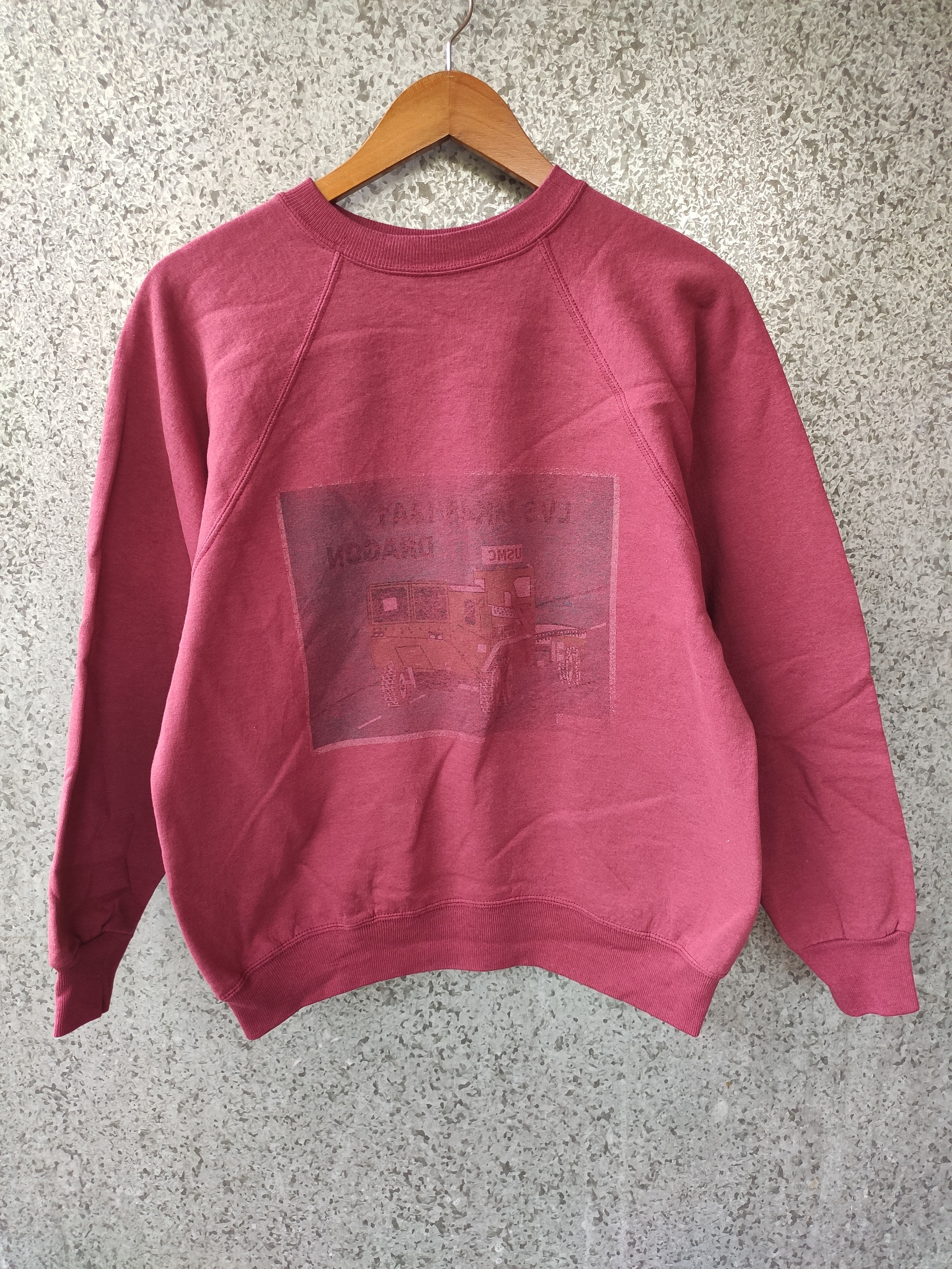 Vintage Vintage 90s USMC sweatshirt Size US M / EU 48-50 / 2 - 1 Thumbnail