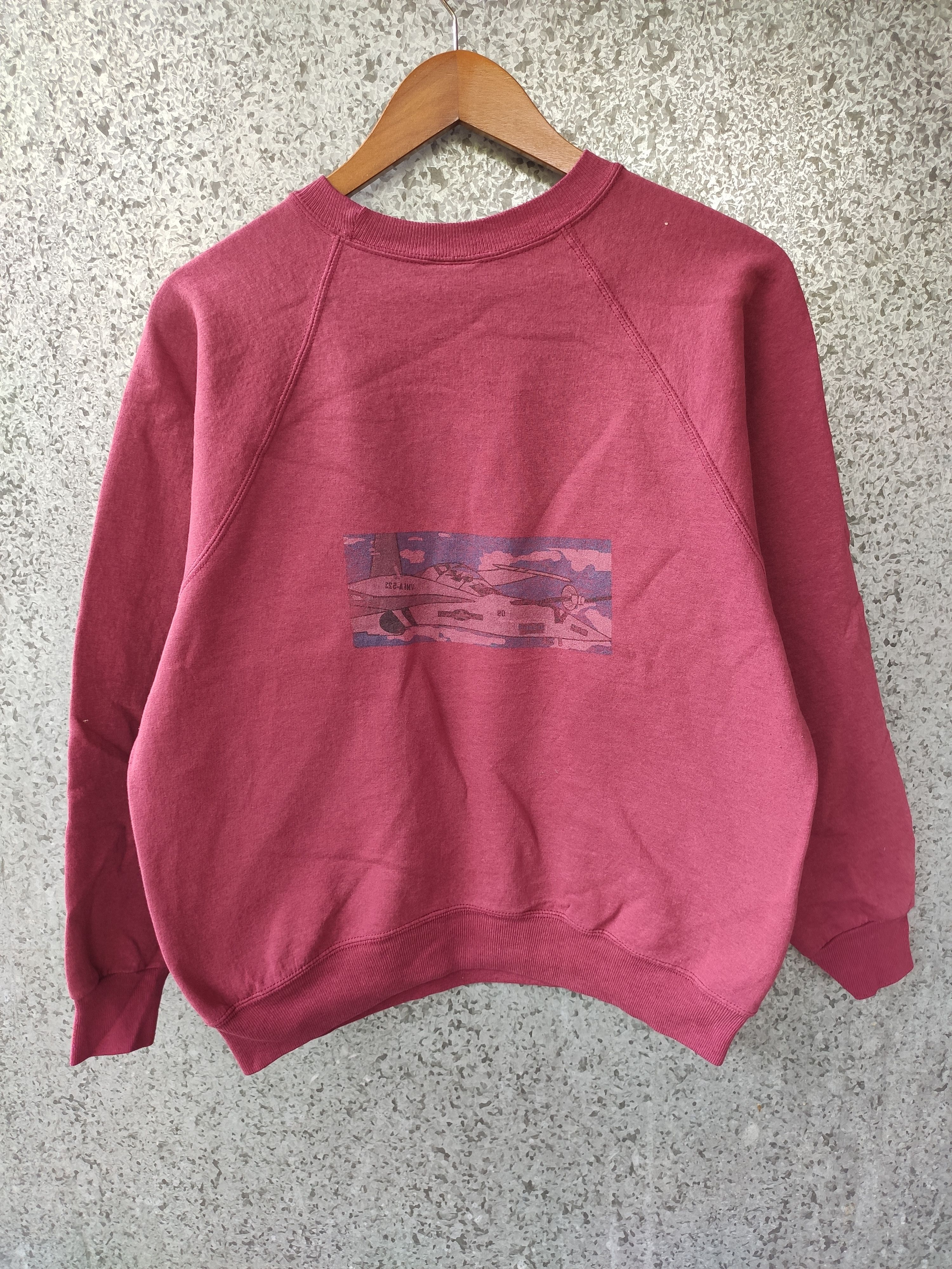 Vintage Vintage 90s USMC sweatshirt Size US M / EU 48-50 / 2 - 2 Thumbnail
