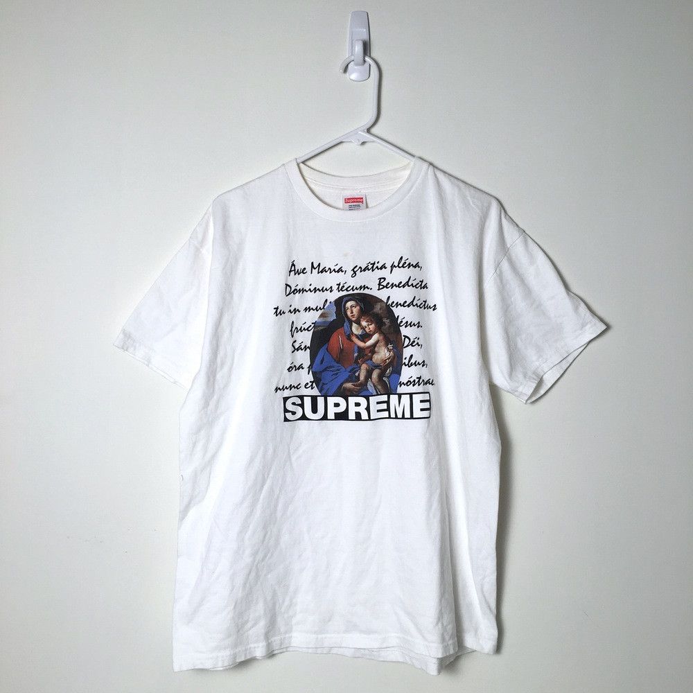 Supreme Supreme Ave Maria Tee Grailed